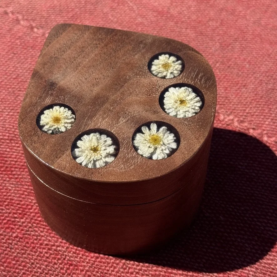 Walnut Salt Cellar