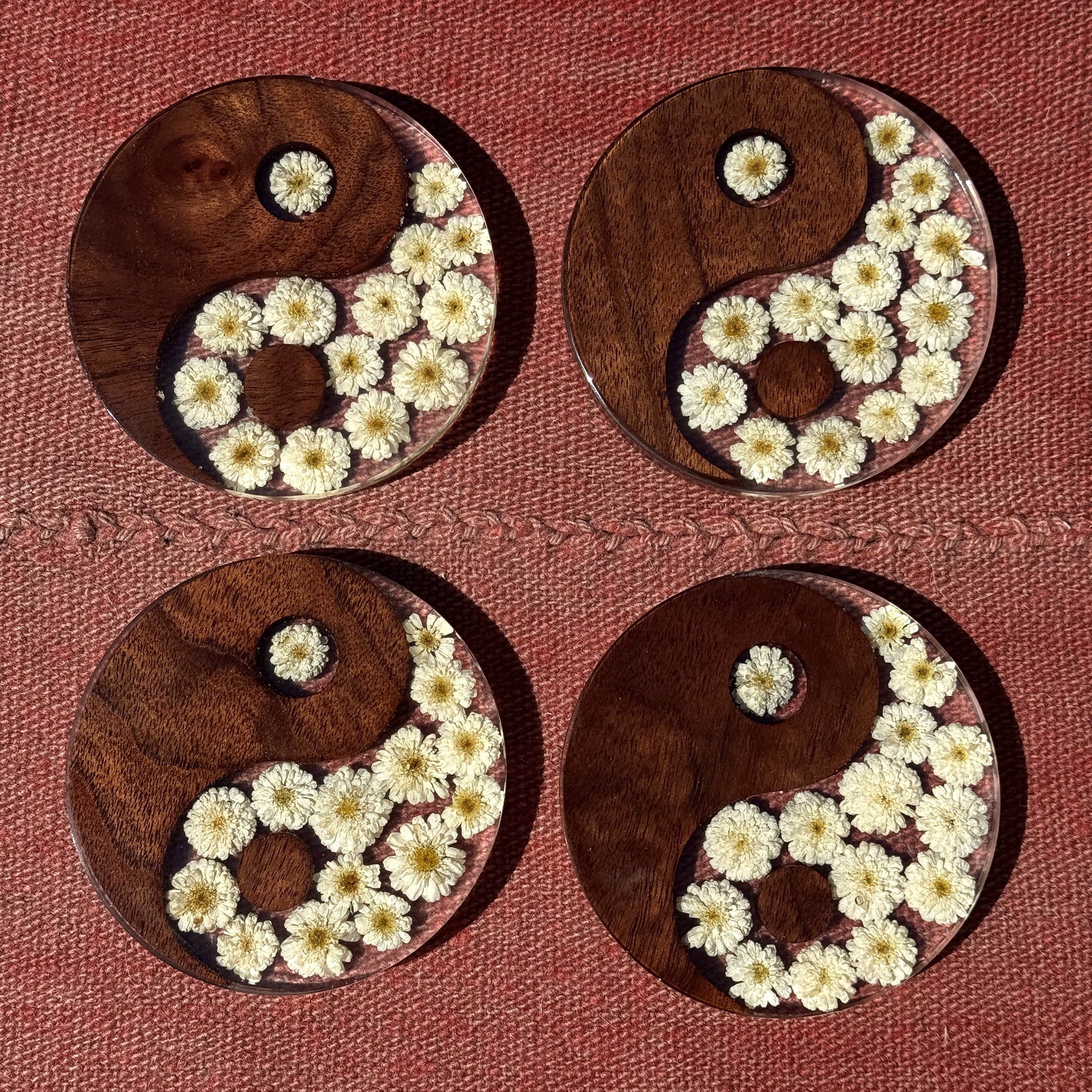 Yin-Yang Coaster Set
