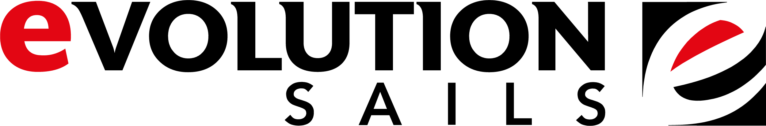 Logo of eBay, an online marketplace.