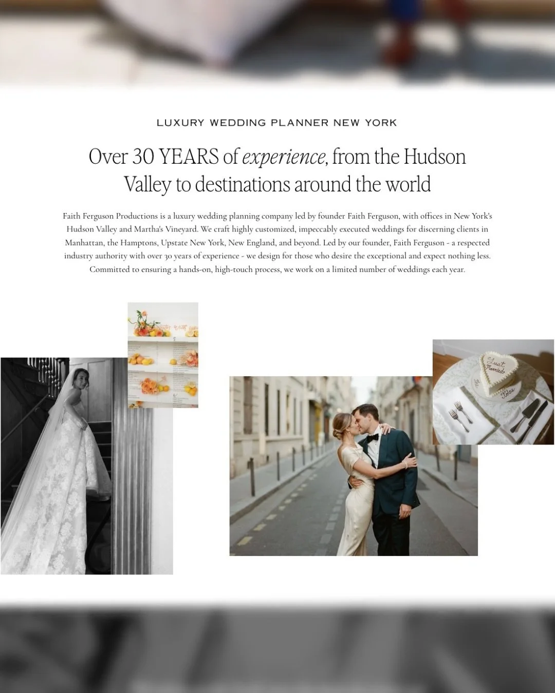 There&rsquo;s something that comes with doing this for more than 30 years. You start to see things before they happen.

You know which venues will actually work for the wedding a couple is describing. You know which vendors will understand the assign