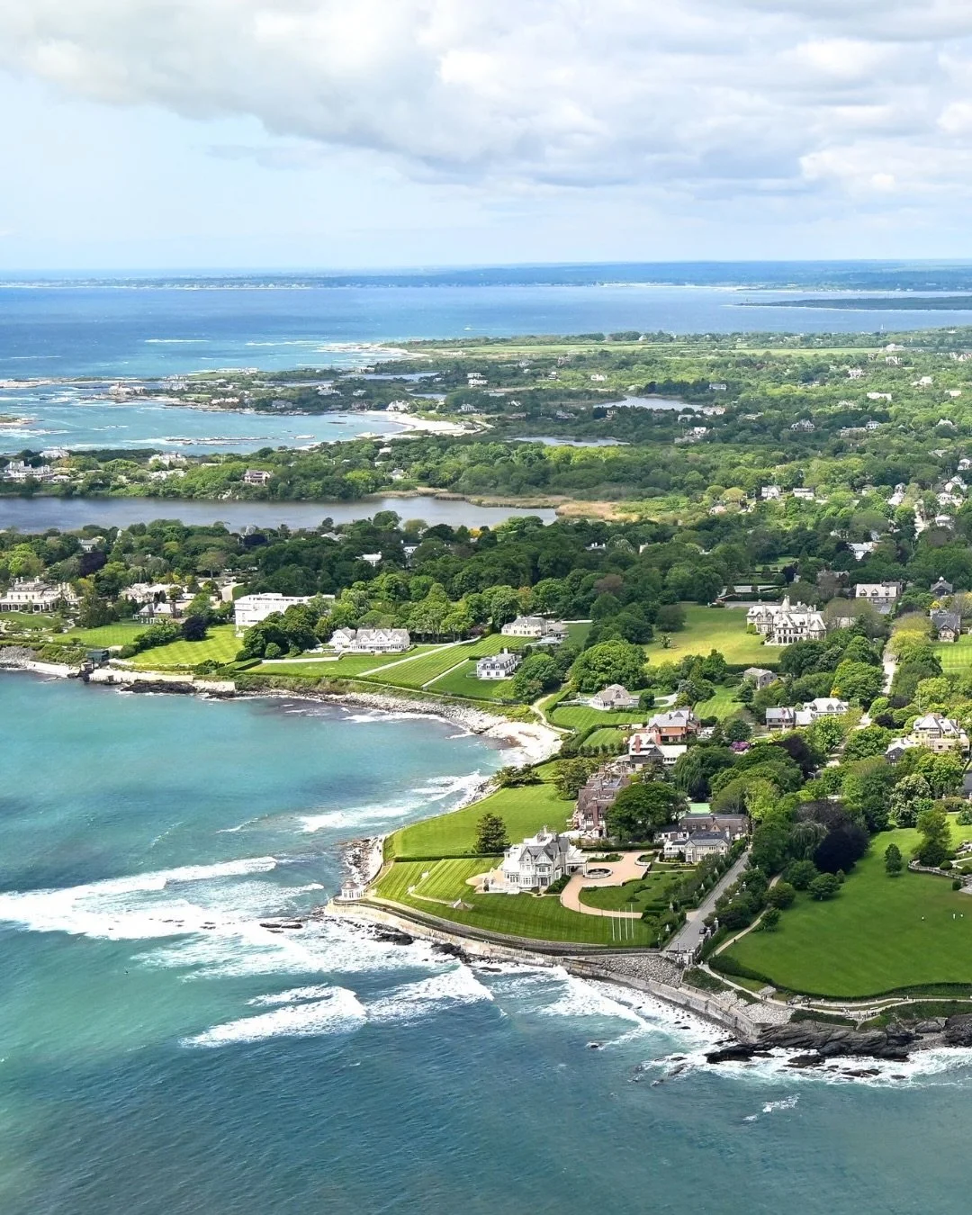 There are wedding venues you decorate.

And then there are places that make their own entrance.

Ochre Court, perched along Newport&rsquo;s Cliff Walk, was always going to be part of T + W&rsquo;s story.
The fun is figuring out how to let a place thi
