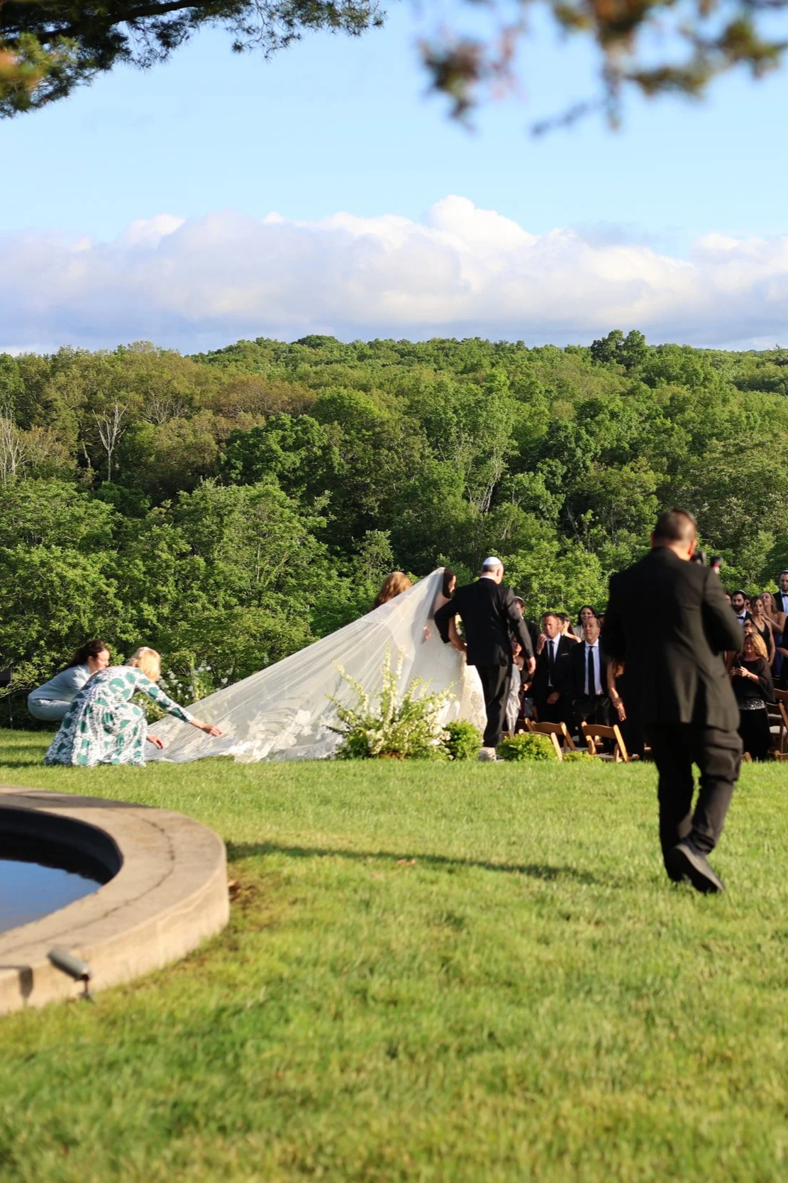 Outdoor Wedding Ceremony Designed and Planned by Faith Ferguson Productions