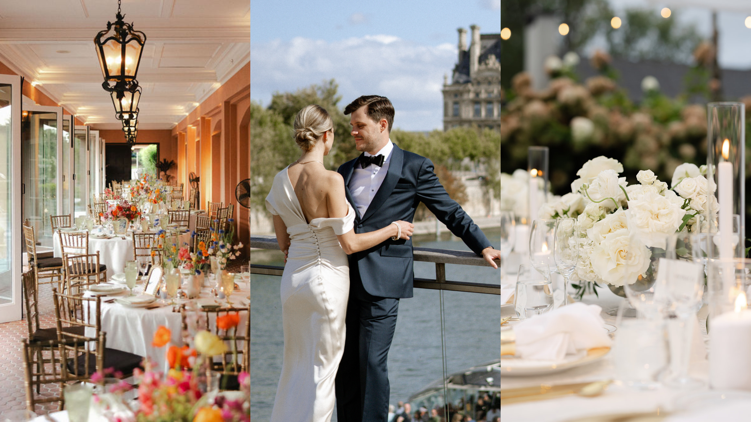 Bride, Orange Tablescape, White Tablescape from Weddings Planned by Faith Ferguson Productions