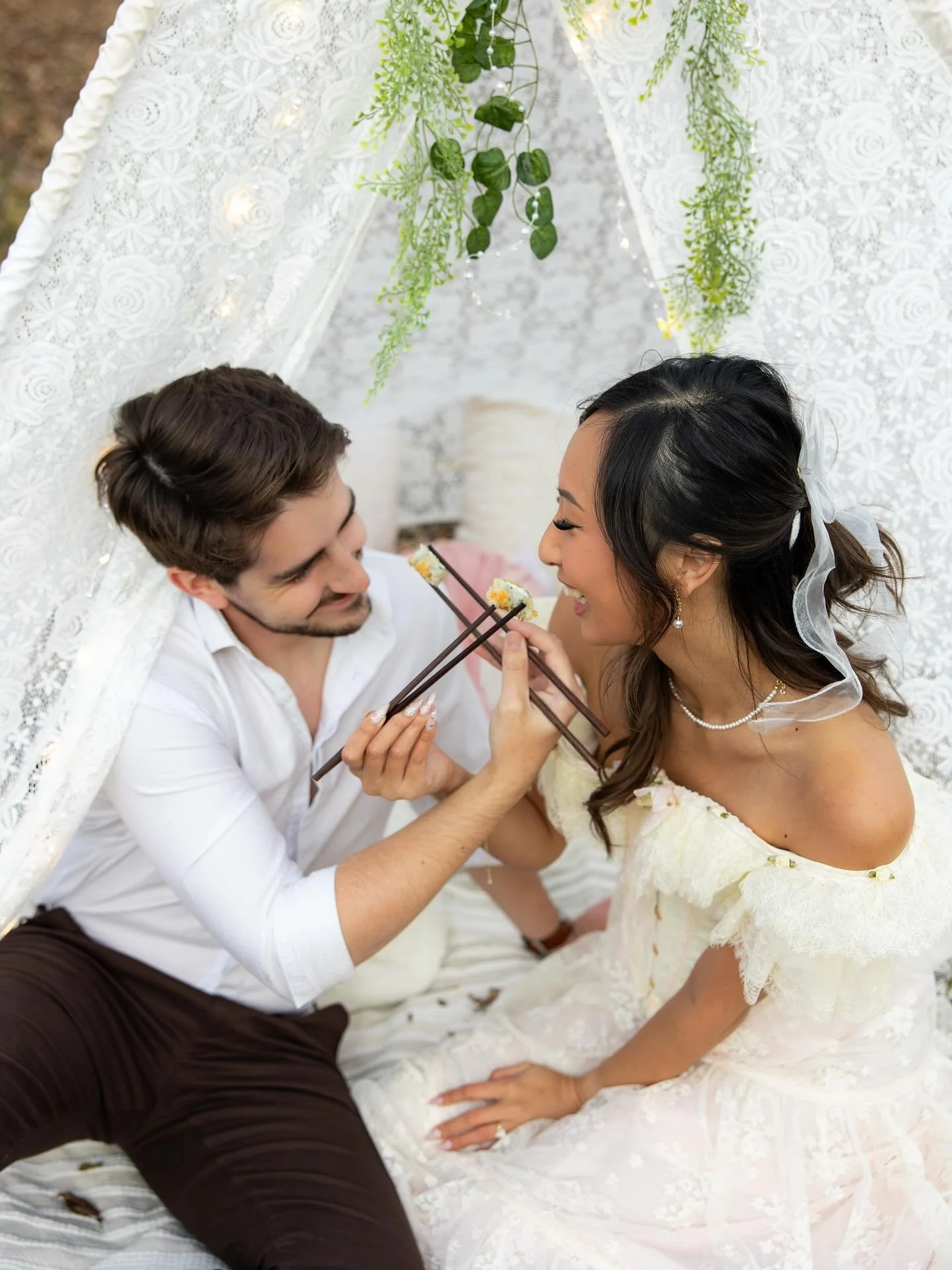 Still thinking about this wedding in the woods&hellip; I thought this only happened in the movies?!?

Congratulations @sandratl98 + @slaminj 🥹🤍
I&rsquo;ve known Sandra for a couple years now, so seeing her find her person made this even more specia