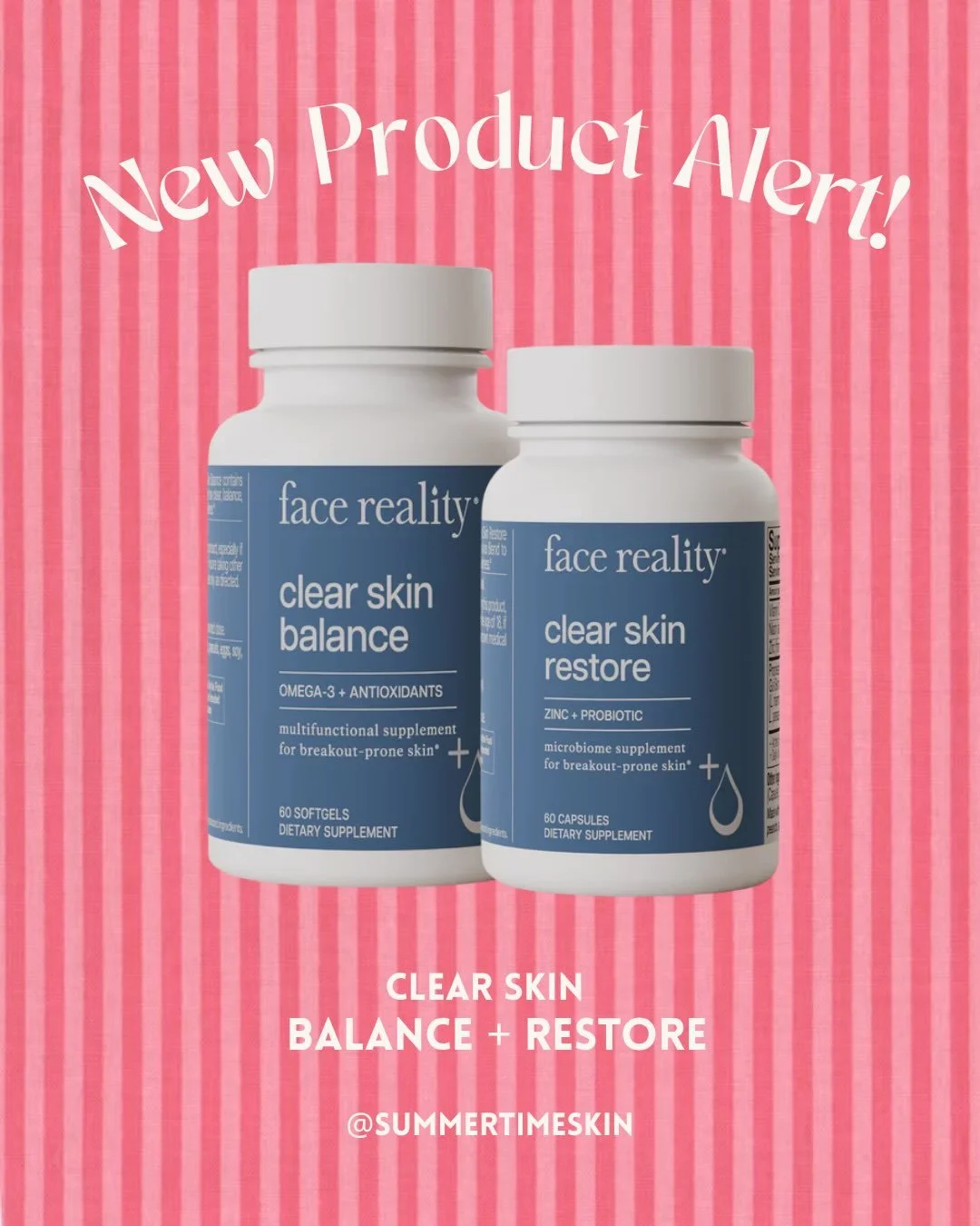 This is my favorite product launch yet🤭 if you have had your eye on these supplements, they will be 15% off TODAY AUGUST THIRD ONLY!! This is an absolute need in your wellness routine so make sure you try them while they are on sale 😉😉

acne suppl