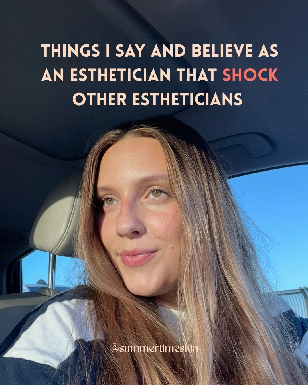 The last one will probably ruffle the most feathers&hellip; but it&rsquo;s the reason you see me doing continuing education every week🤓

skincare | skin routine | virtual esthetician | esthetics students | skin transformation | wellness | acne treat