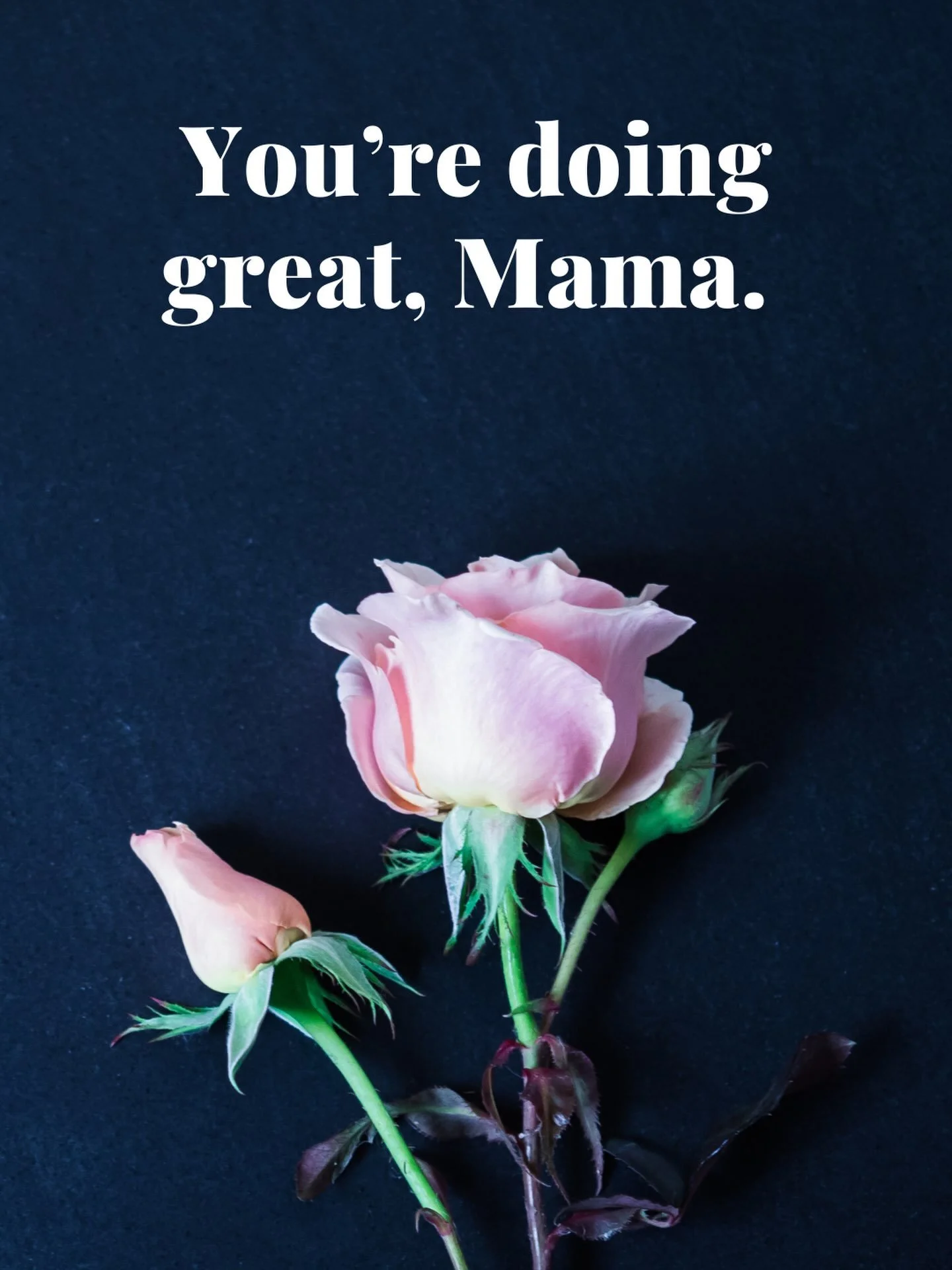 Your mantra today: I&rsquo;m showing up as exactly the mom my kids need me to be. It may be messy, but it&rsquo;s beautiful. I&rsquo;m enough.&rdquo;

Share this with a Mom friend who needs it today! 💕