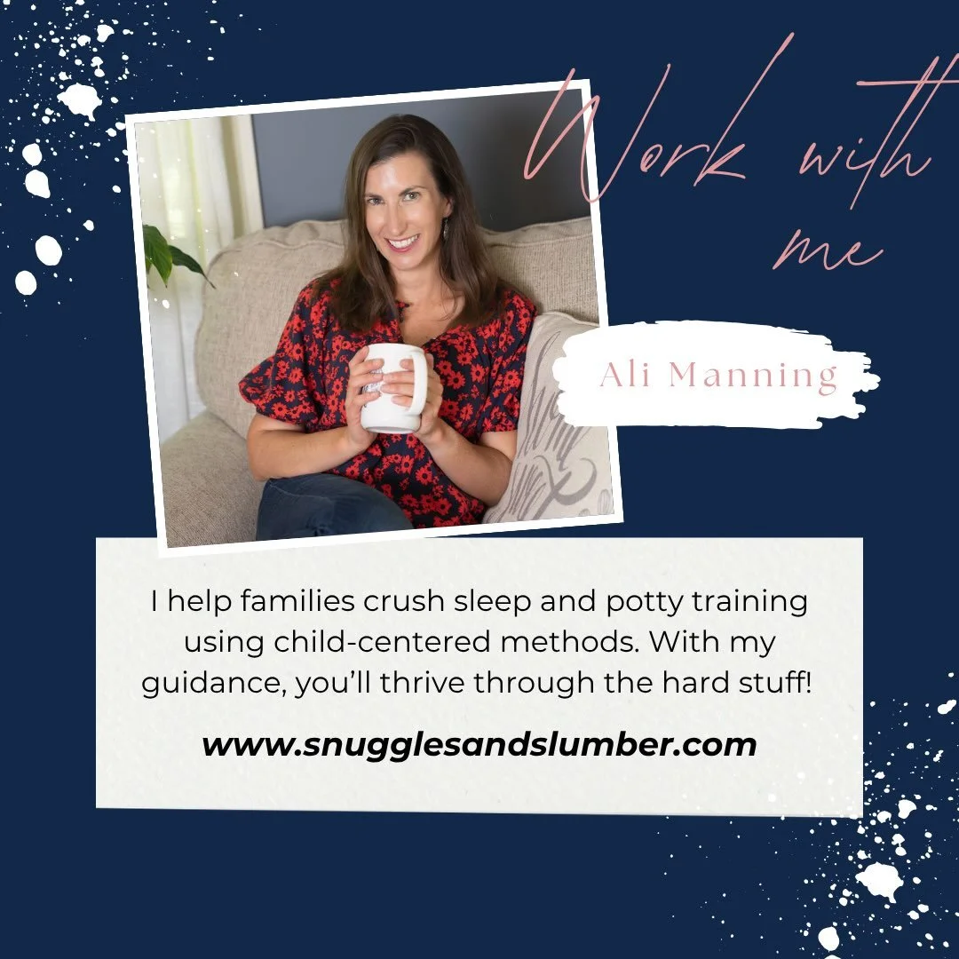 If youre beyond exhausted and feel like there&rsquo;s no way out of the sleep or potty training mess that you&rsquo;re in, this is for you! I guide families through the hard stuff like sleep and potty training so that you can get to the other side an