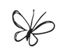 Bloom Within Collective butterfly logo detail.