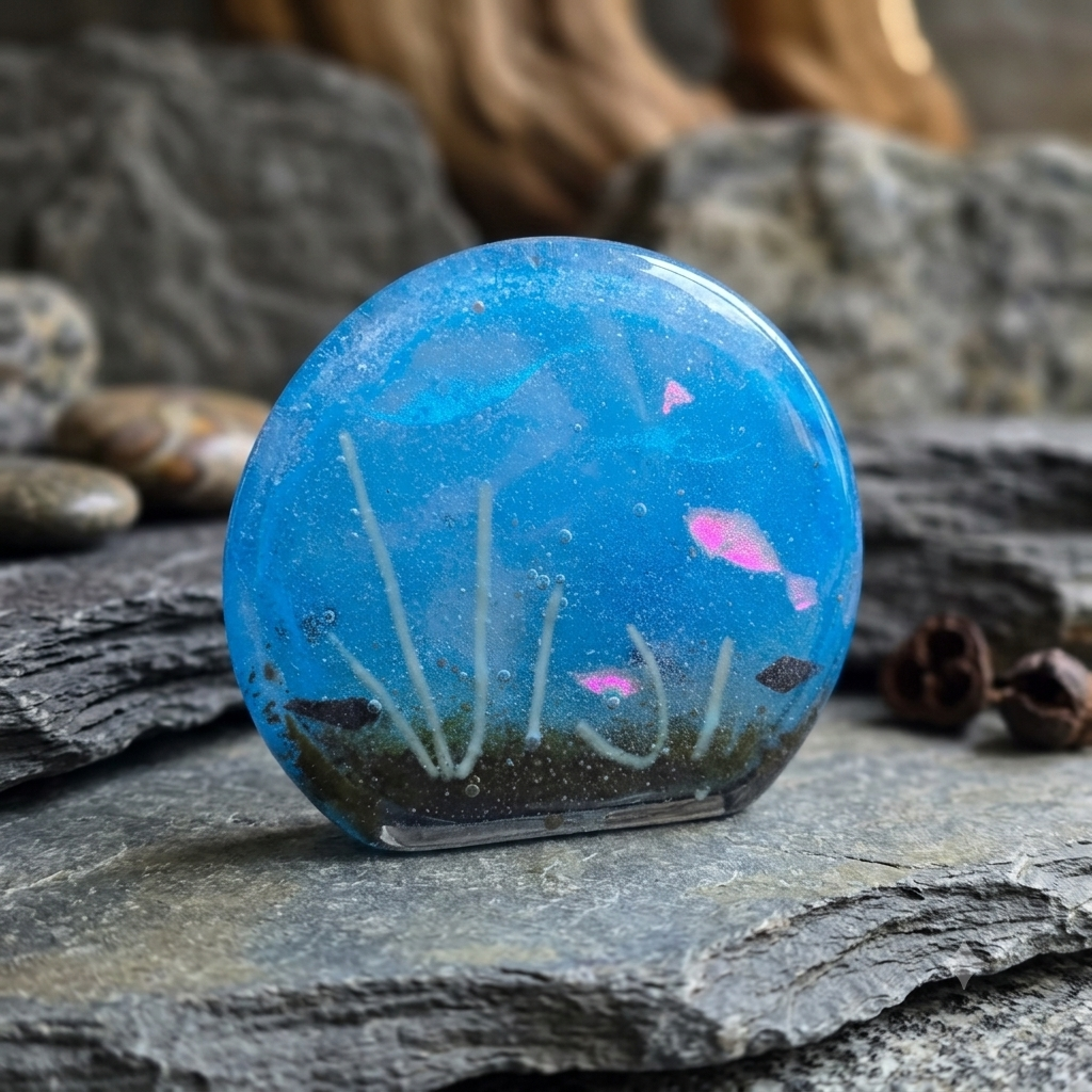 Under The Sea Glass Sculpture