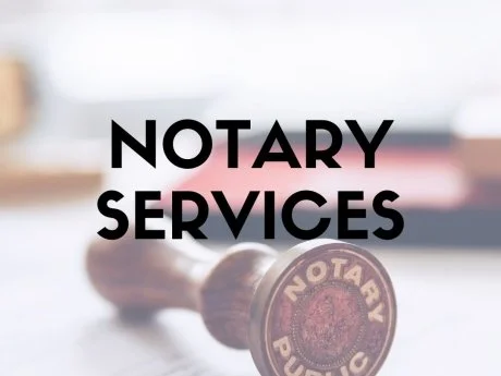 In Person Services