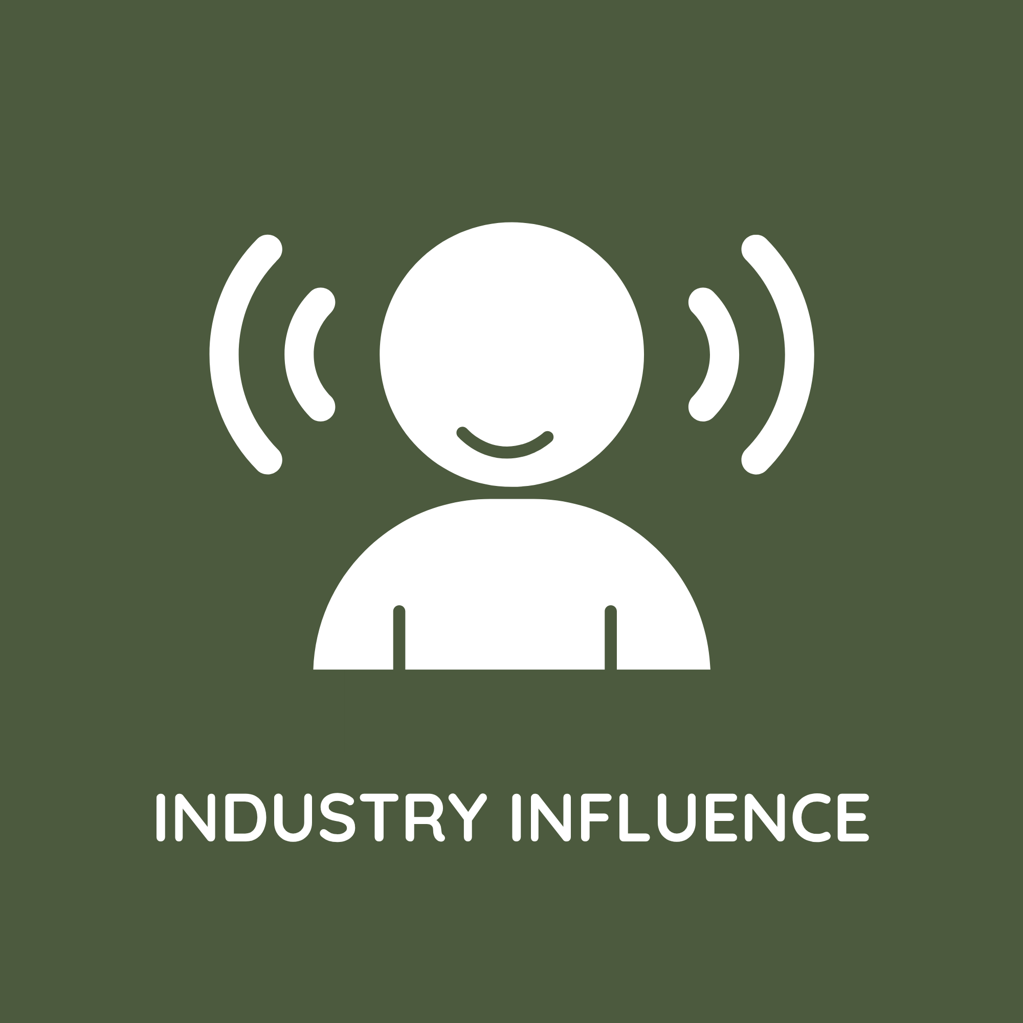 Portfolio Proof: Industry Influence