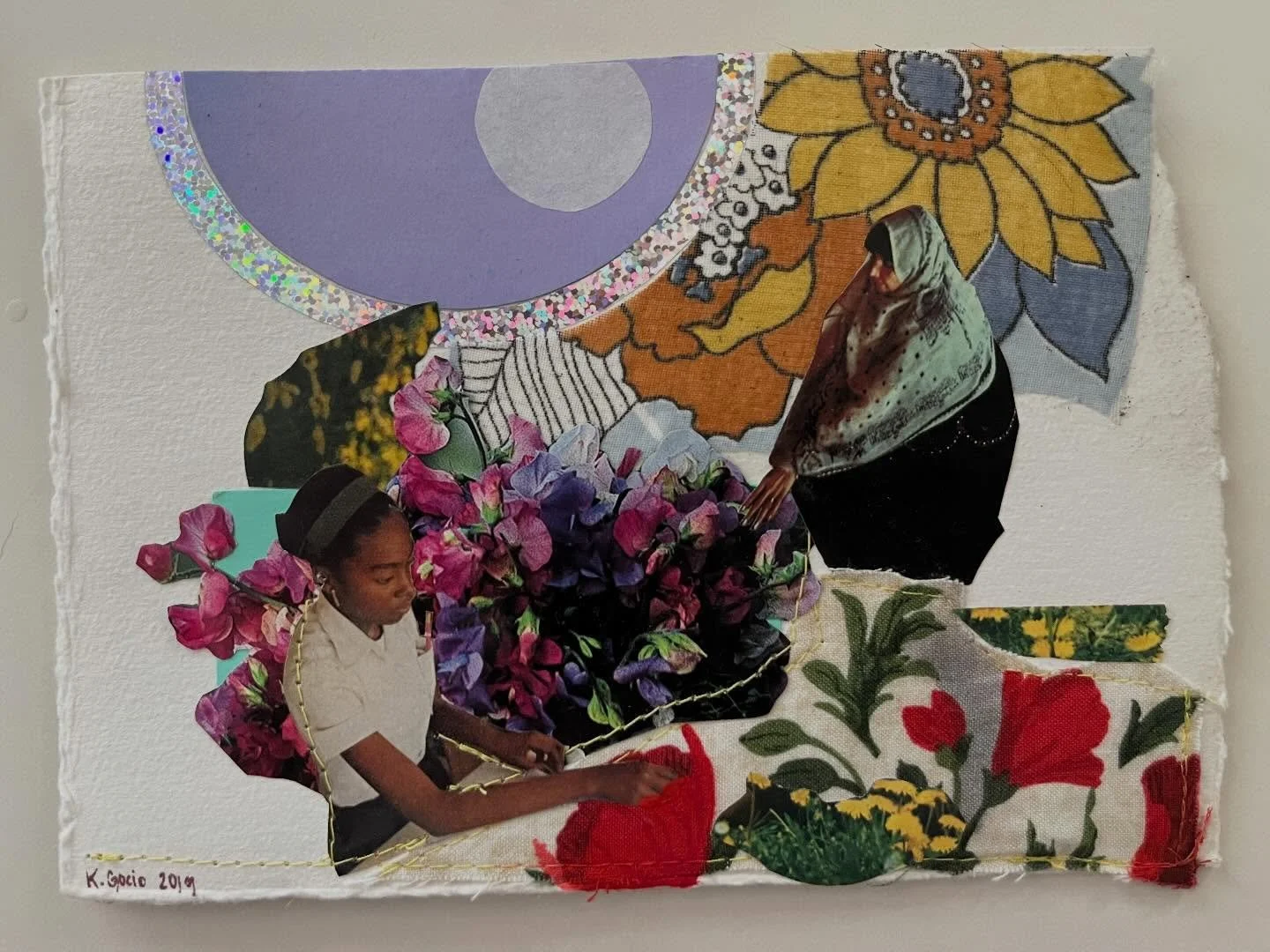 Collage on paper
Mixed media
2019
#arkansasartist #smallworksonpaper