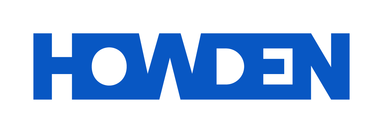 The logo features the word 'HODEN' in bold, uppercase blue letters with a black outline.