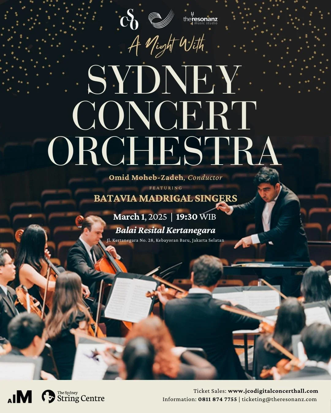 Sydney Concert Orchestra x Batavia Madrigal Singer