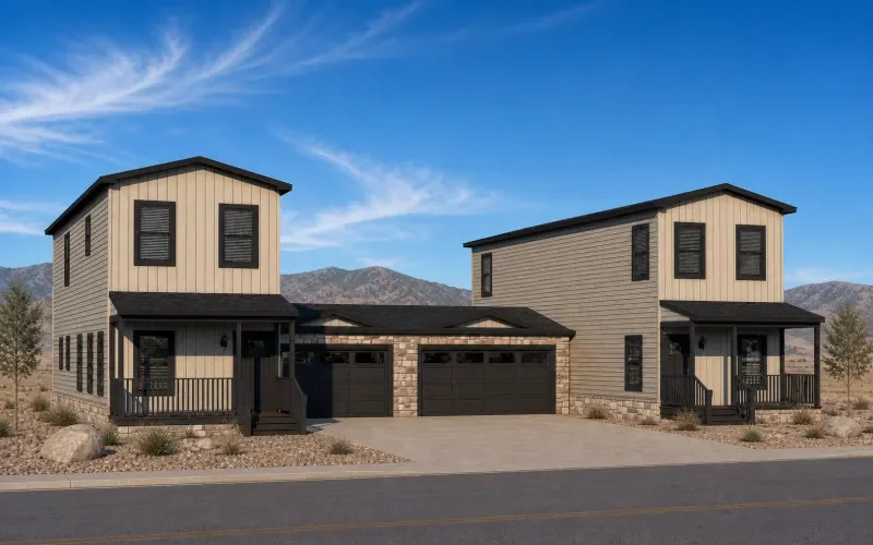 New Construction in Sterling Colorado. Example Rendering