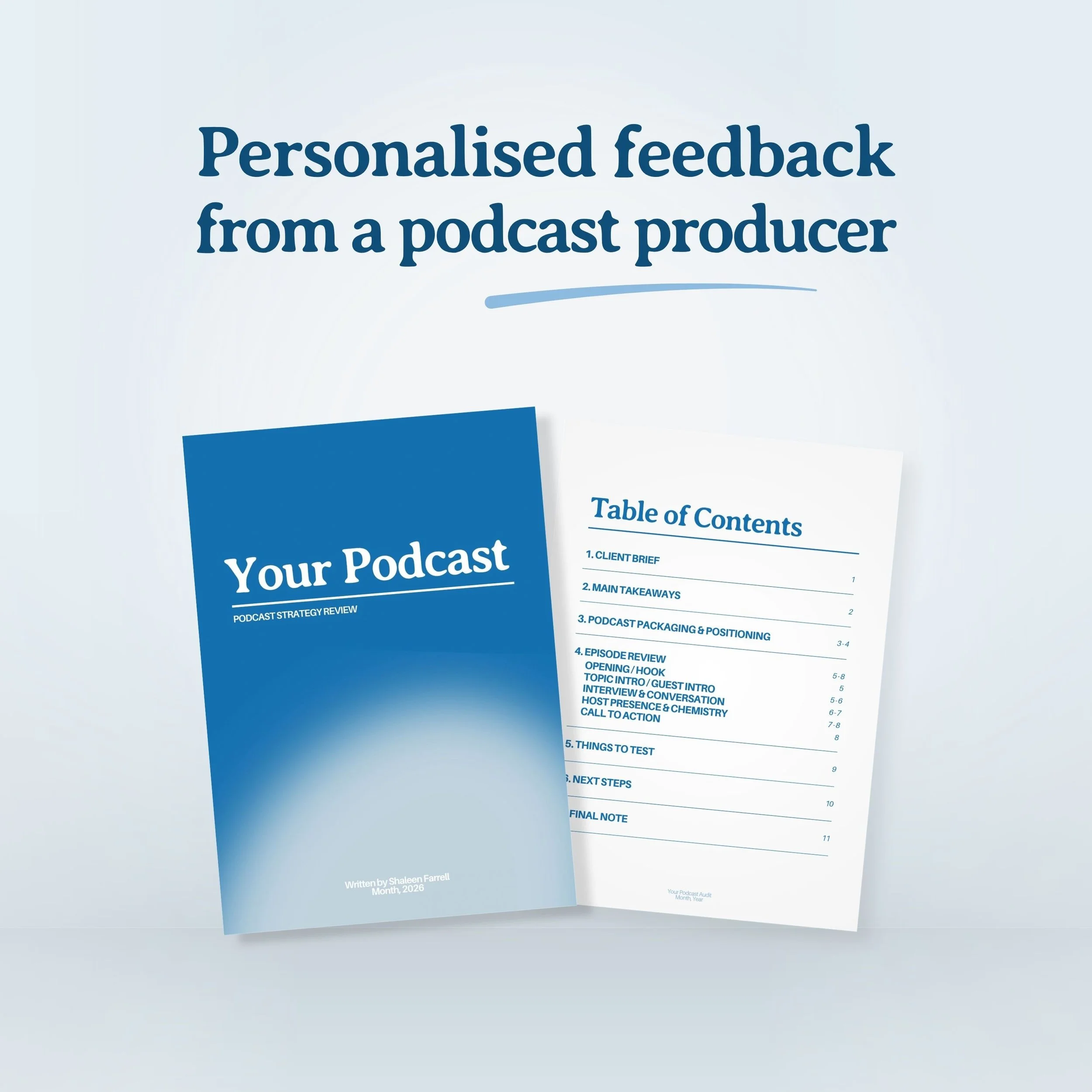 Podcast Strategy Review + 1hr Consultation