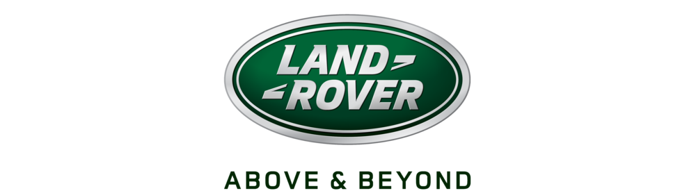 Land Rover logo with the words 'Above & Beyond' underneath.