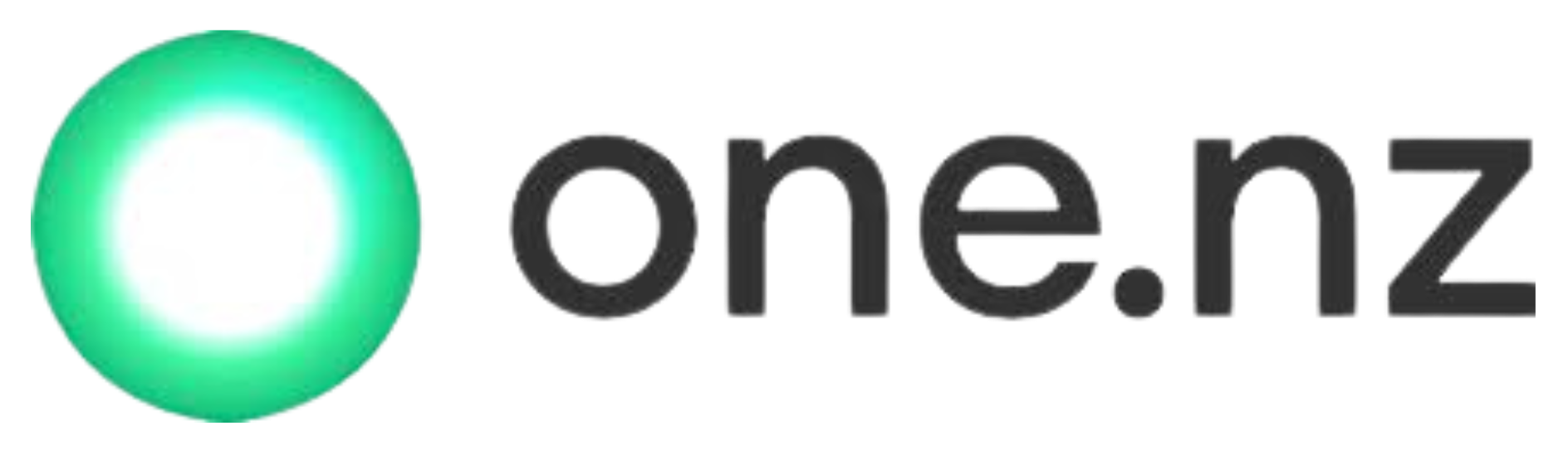 Logo with a green and white circular shape followed by the text "open.nz" in black letters.