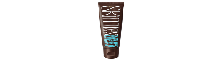 A tube of SKINCEUTICALS tinted moisturizer with SPF 30 against a black background.
