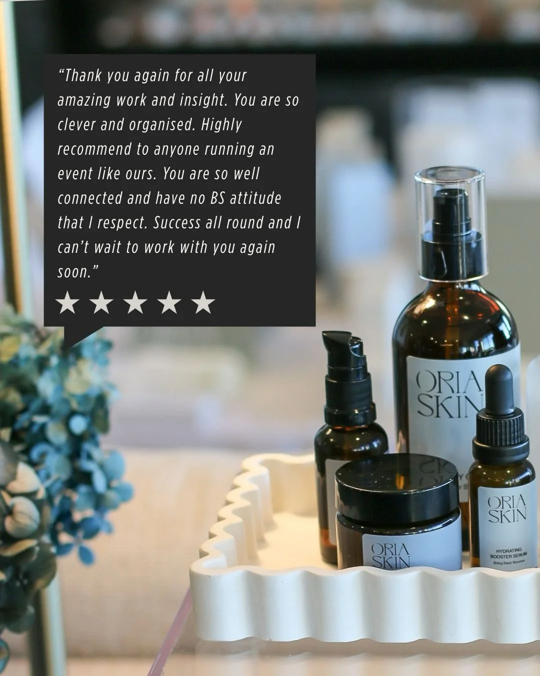 We loved bringing &ldquo;Girls Night In&rdquo; to life for @oria_skin 

From event conceptualisation, to influencer engagement and on-the-night execution, our team loved creating an evening focused on connection, self care and creating an intimate ex