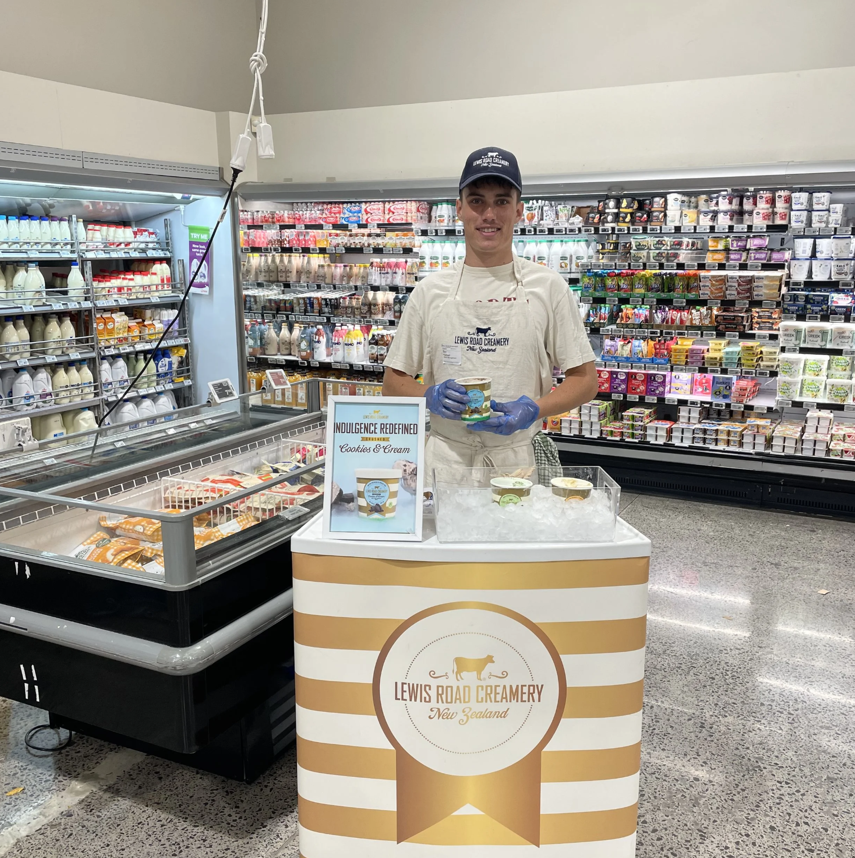Lewis Road Creamery | Supermarket Sampling Campaigns