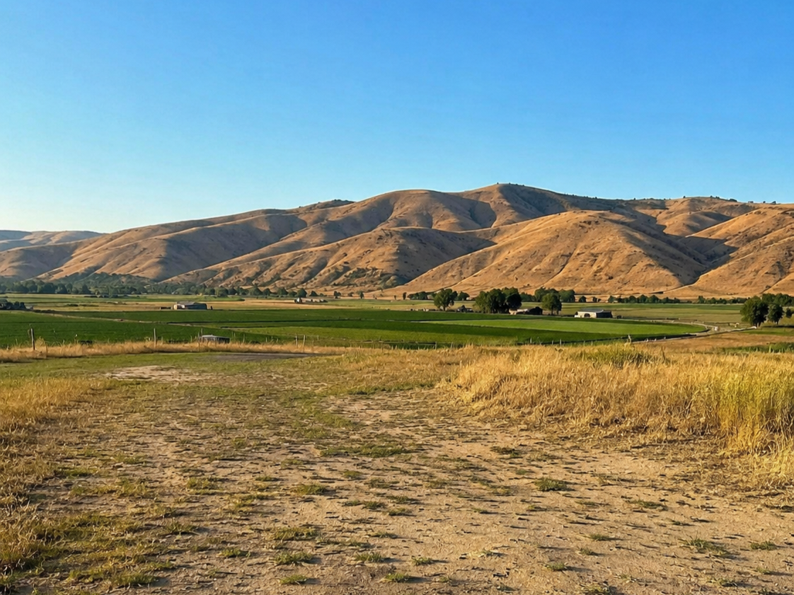 Undeveloped land for a custom home near Emmett Idaho