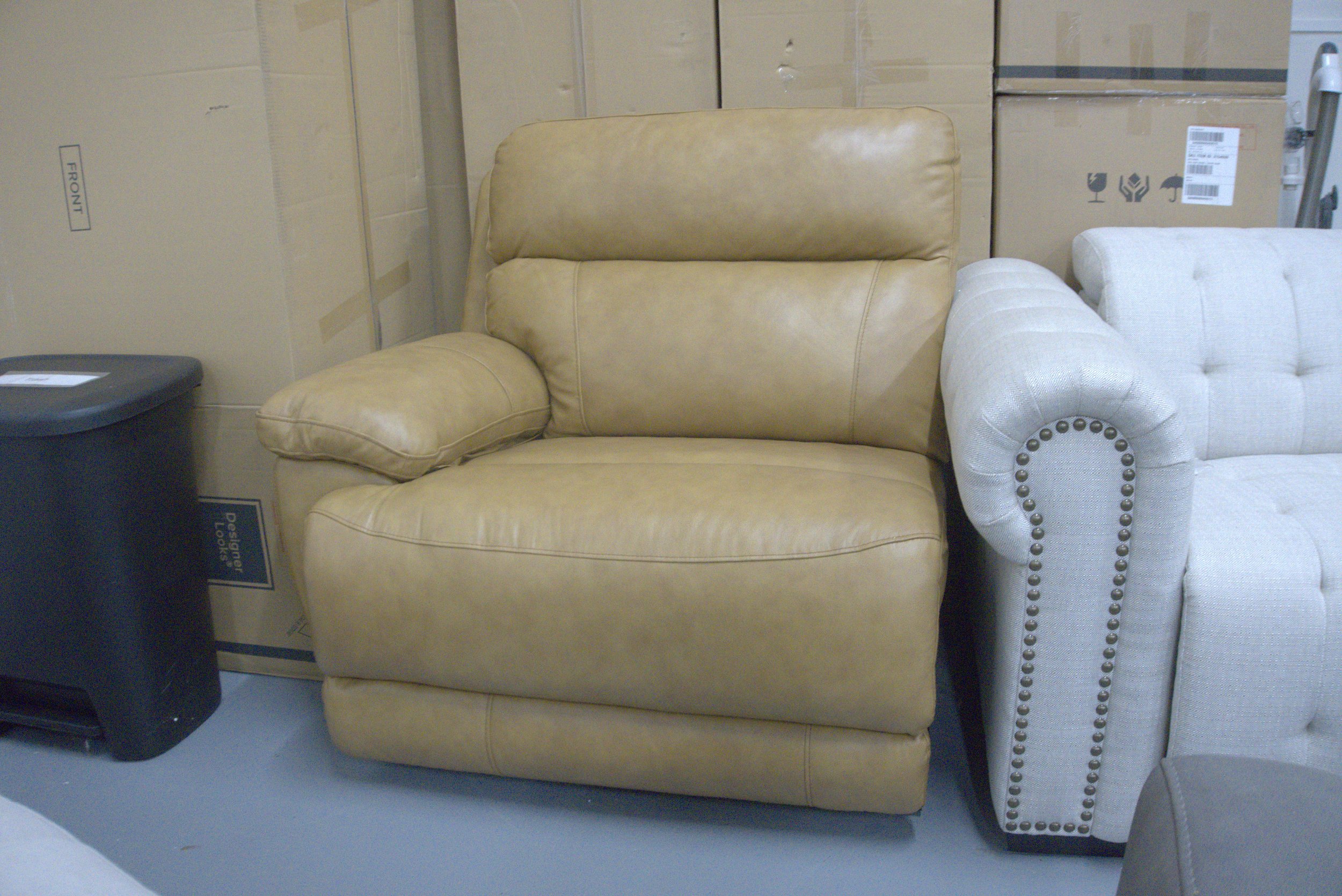 Leather Power Reclining Chair