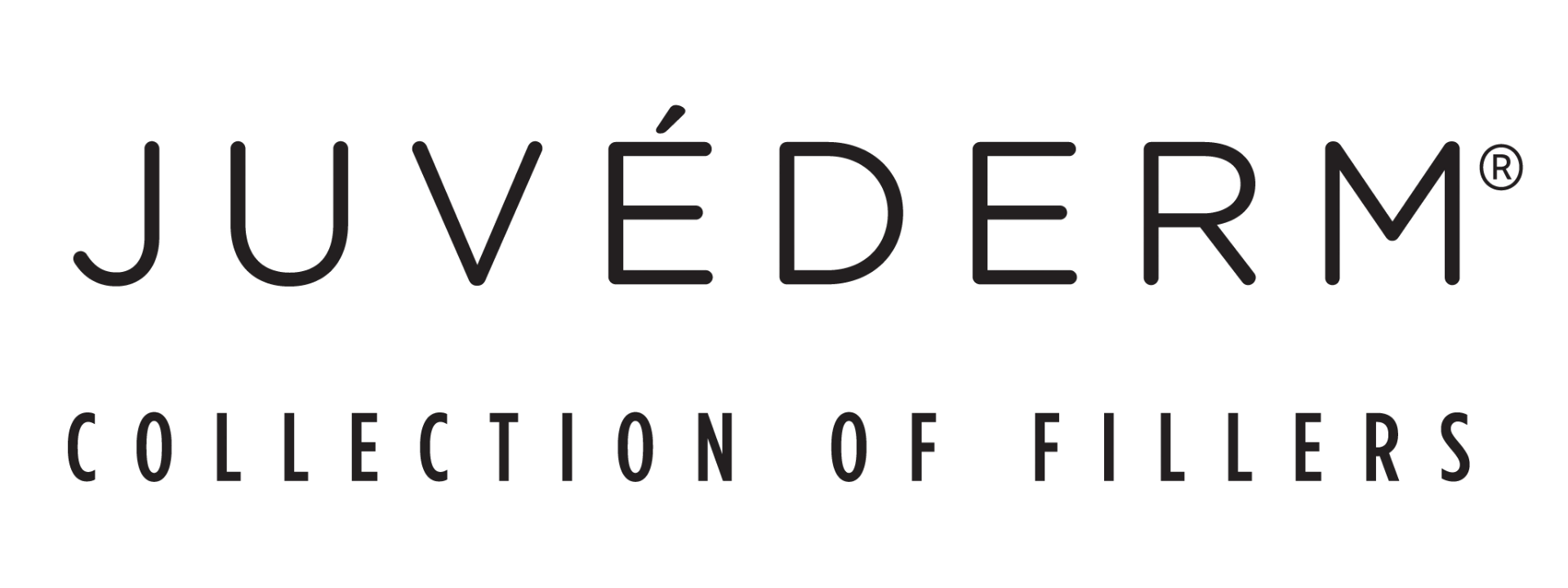 Juverm Collection of Fillers logo in black text on a transparent background.