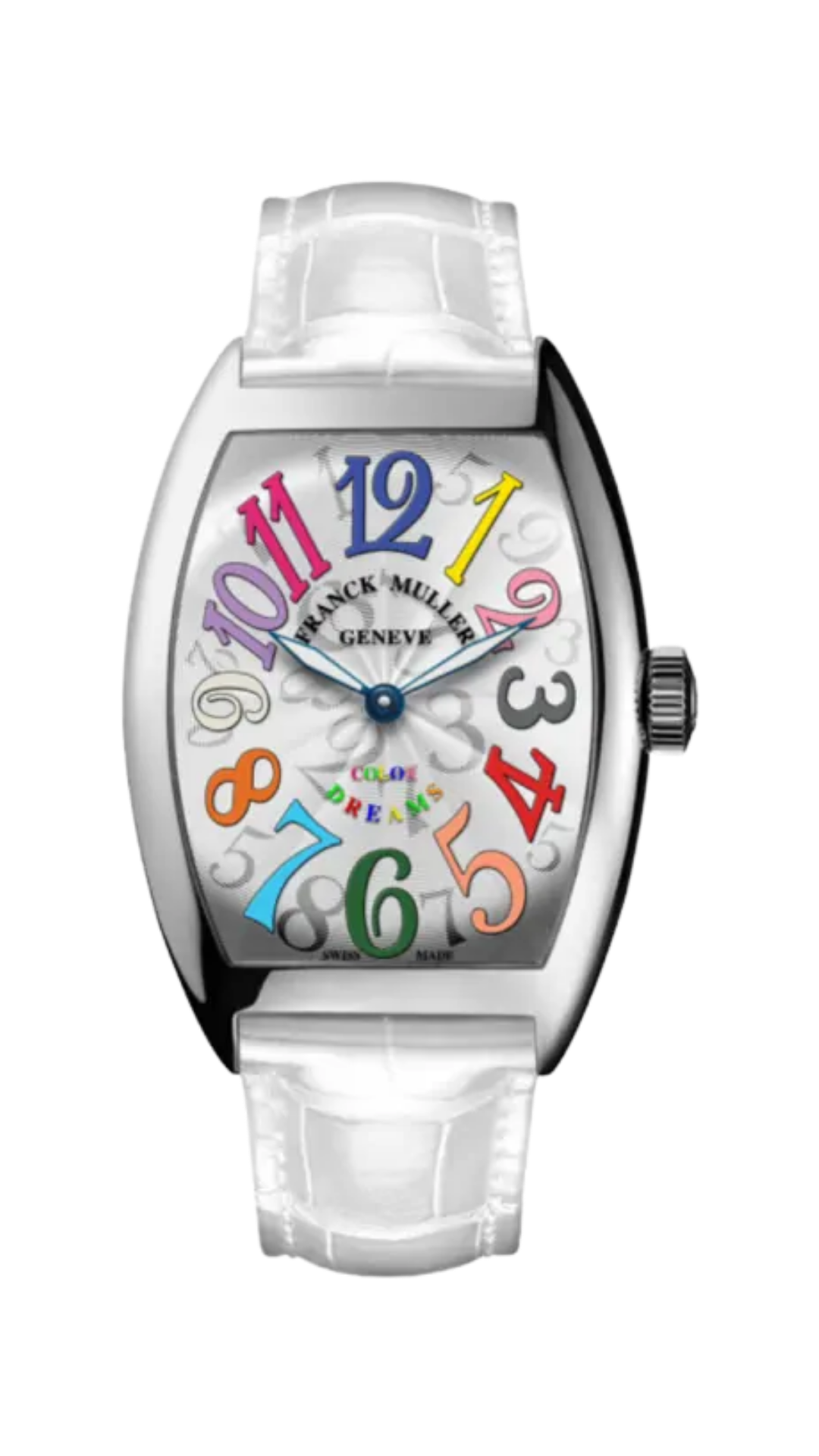 Franck Muller Vanguard Color Dreams Silver Dial 32mm