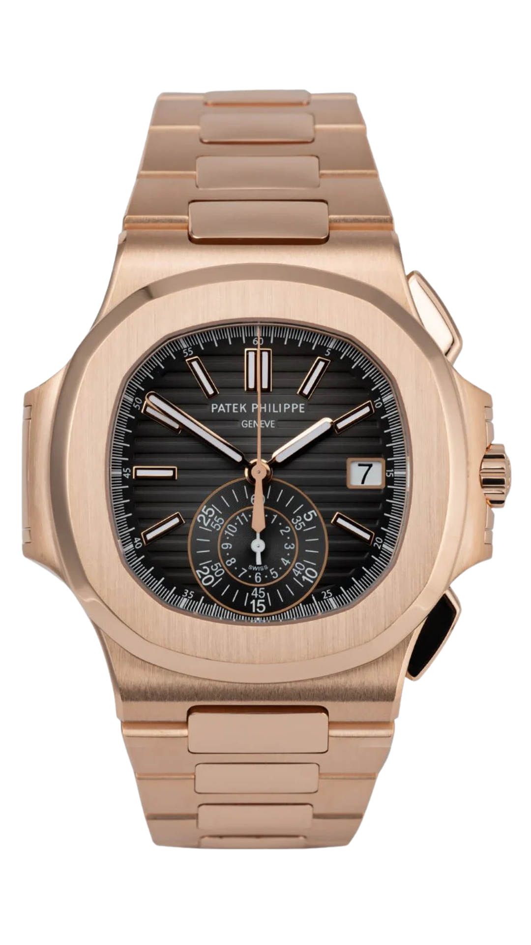Patek Philippe Nautilus Chronograph 5980/1R-001 Rose Gold Black Gradient Dial 40.5mm