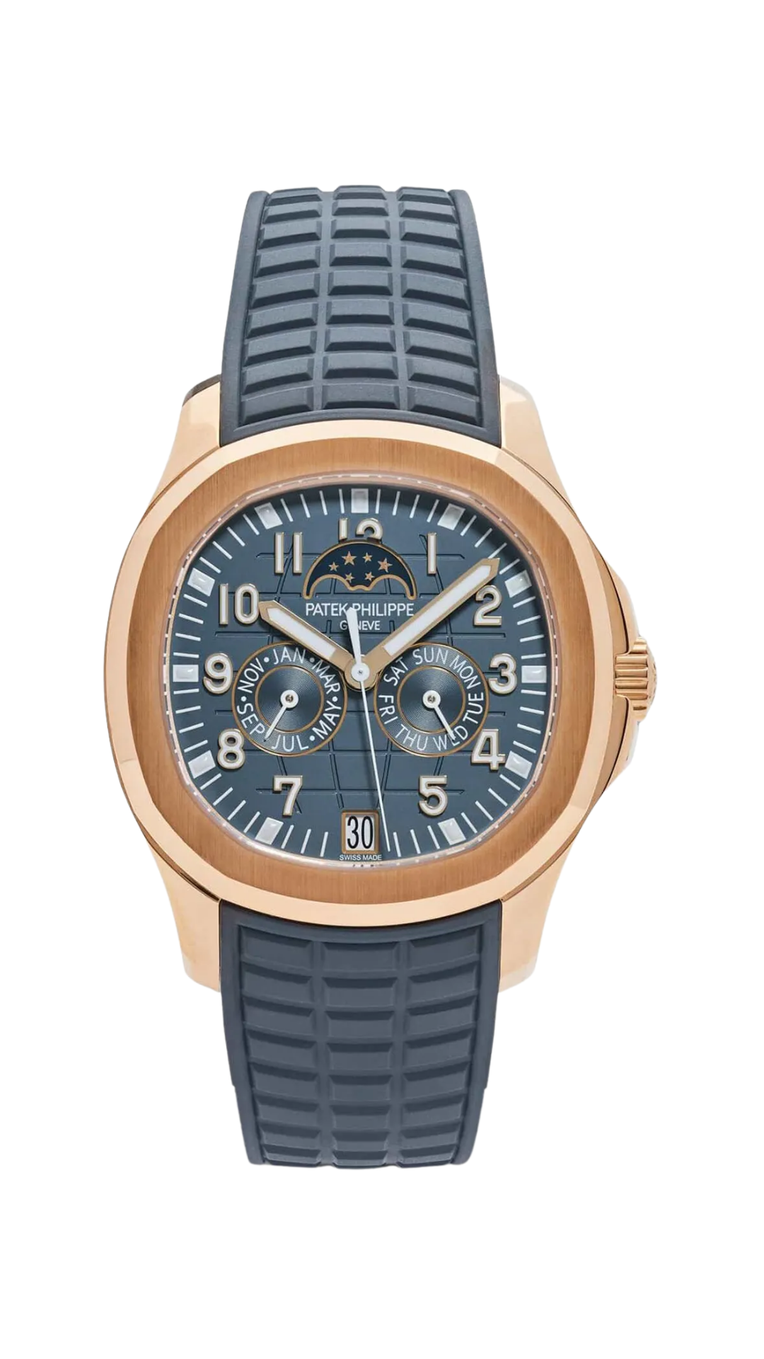 Patek Philippe Aquanaut Luce 2025 Rose Gold Blue-Grey Dial 39.9mm
