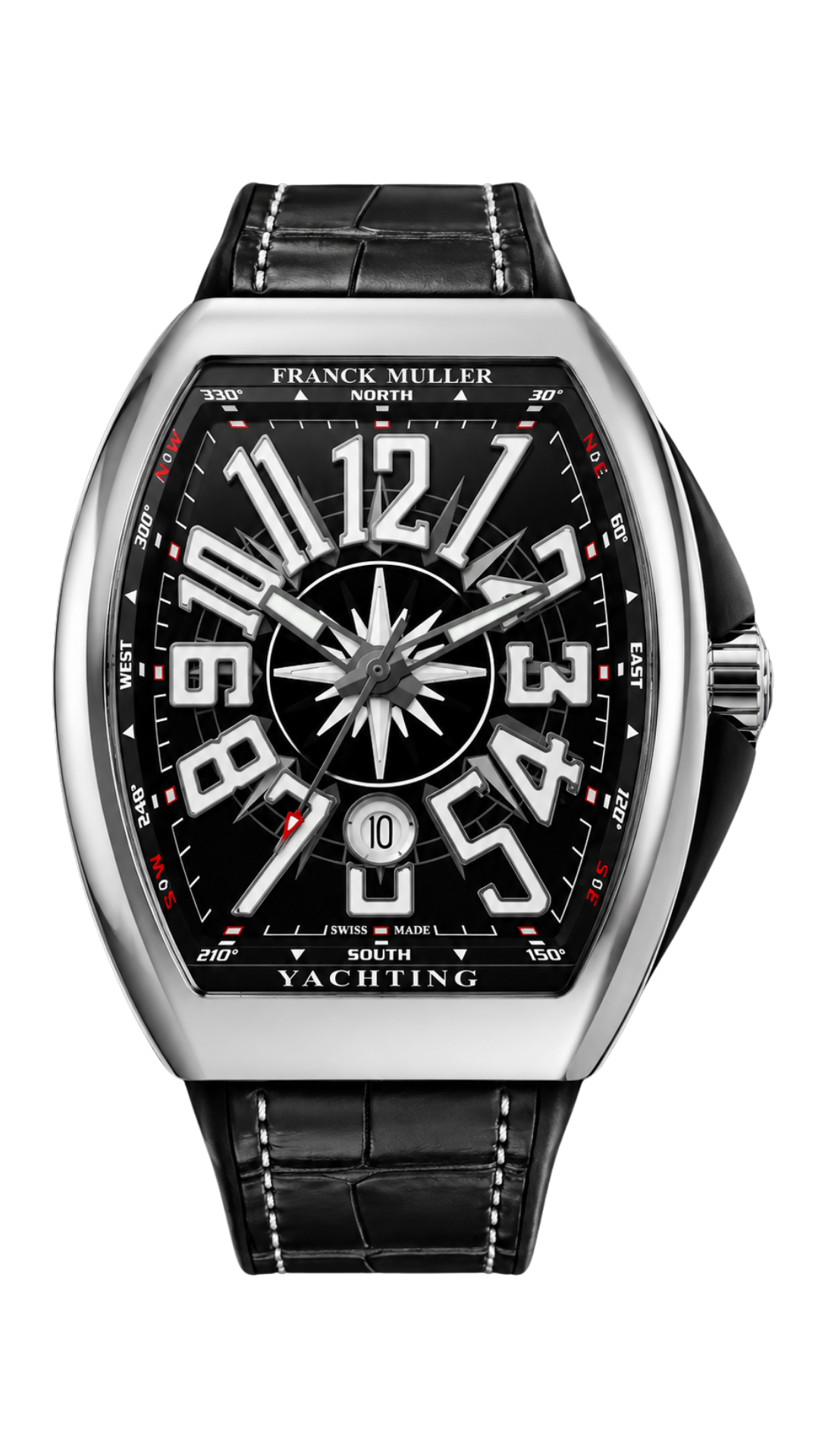 Franck Muller Vanguard Yachting Black Dial 45mm