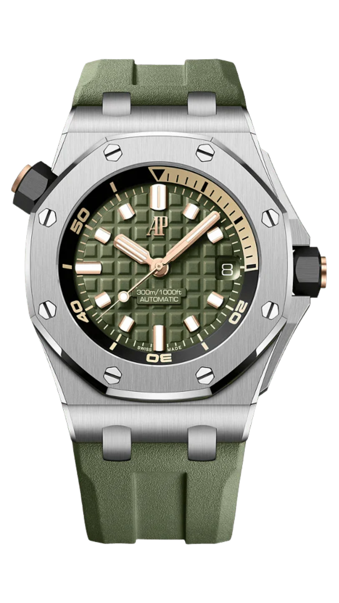 Audemars Piguet Royal Oak Offshore Diver 15720ST Khaki Green 42mm