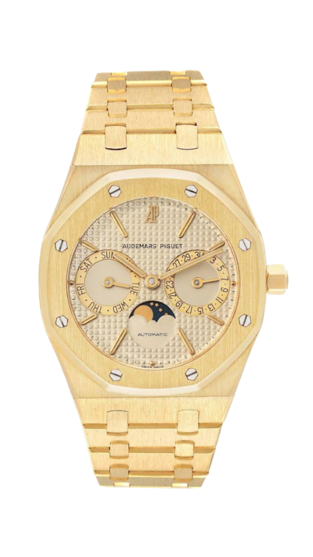 Audemars Piguet Royal Oak Yellow Gold Day Date Moonphase 25594BA 36 mm