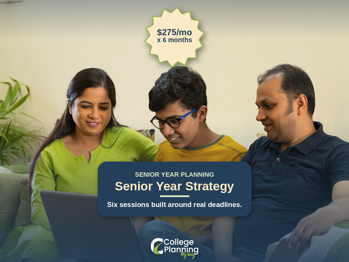 Senior Year Strategy - Payment Plan