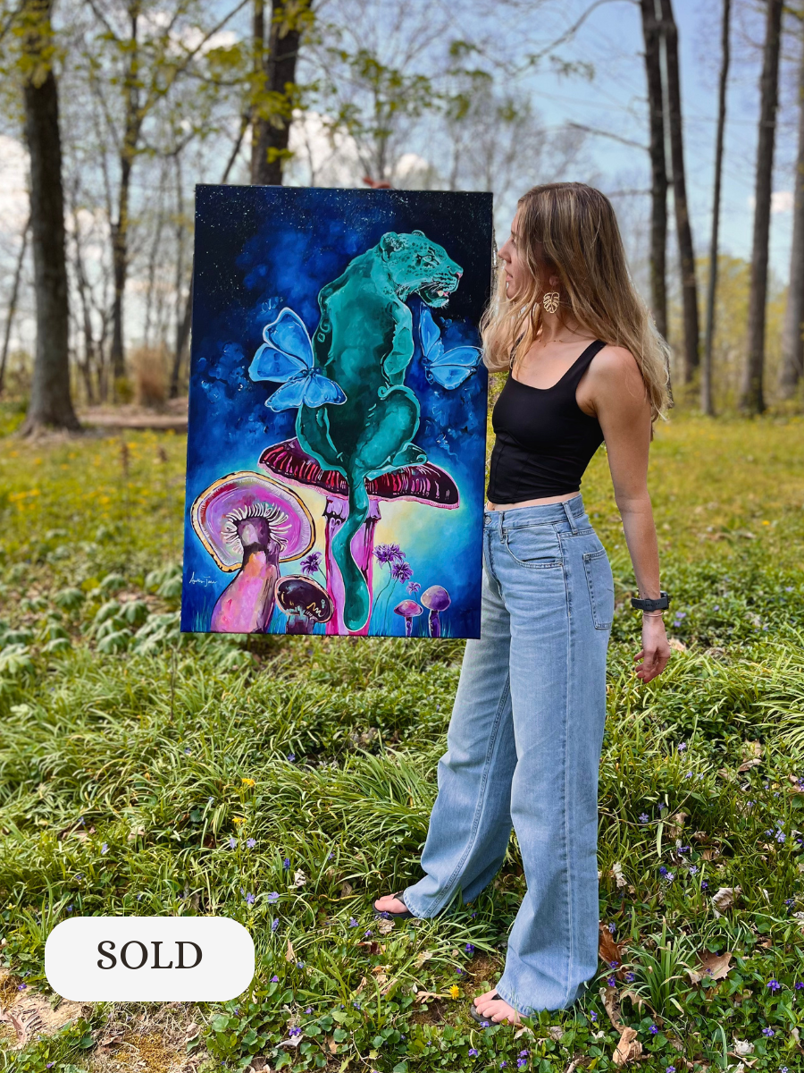Cosmic Kitty - Original Painting