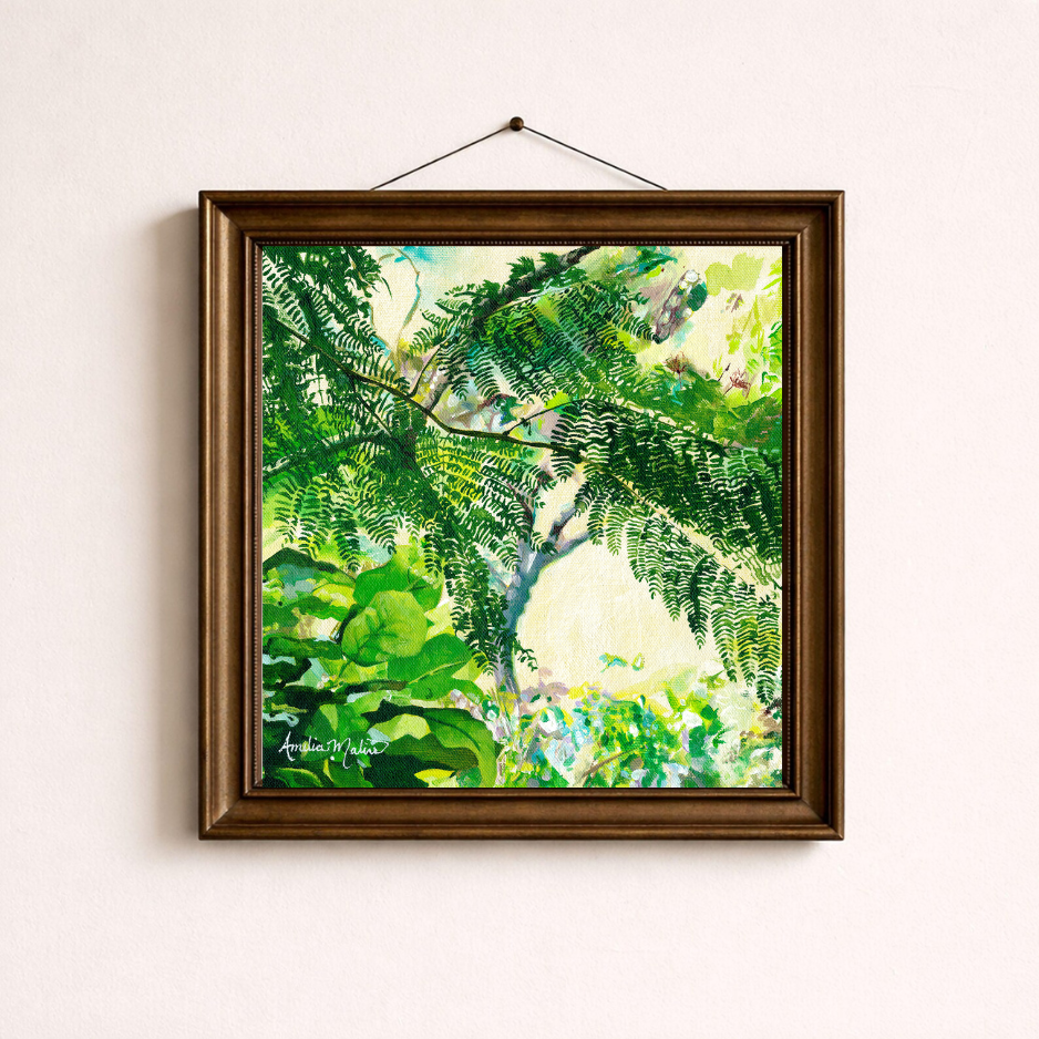 "I'll Find Myself in the Forest" Art Print