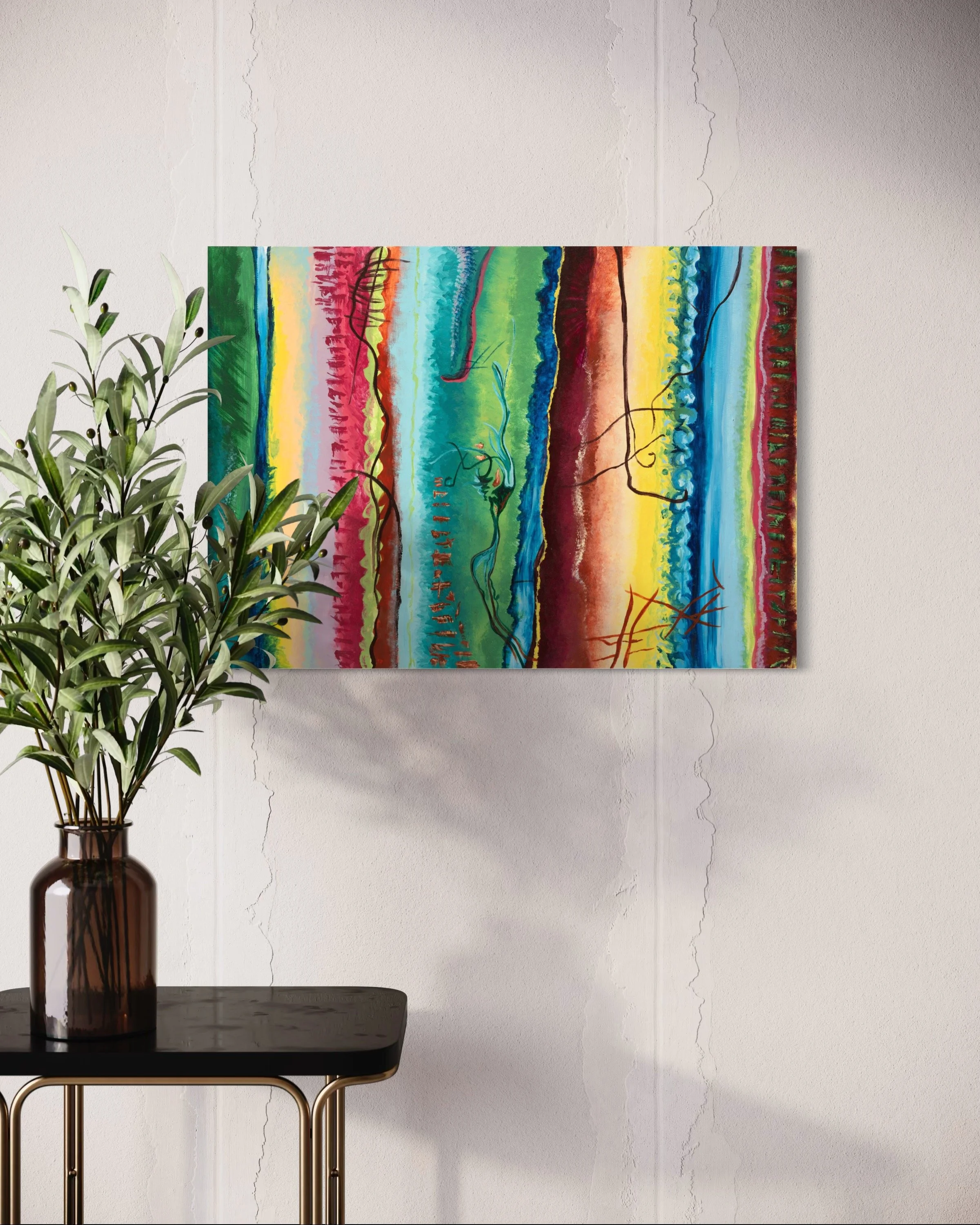 "Mélange" Art Print