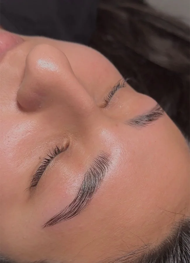 Brow lamination and tint in Sahuarita, AZ.