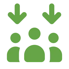 Workforce exclusion icon