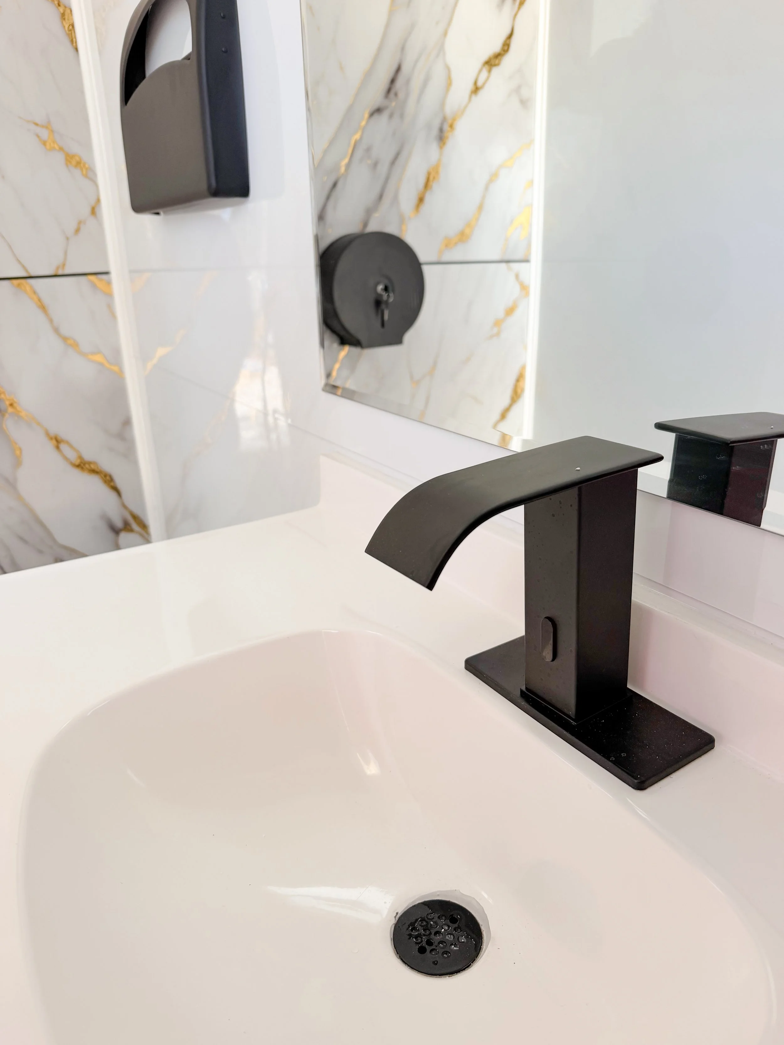 Beautiful details, down to the fixtures