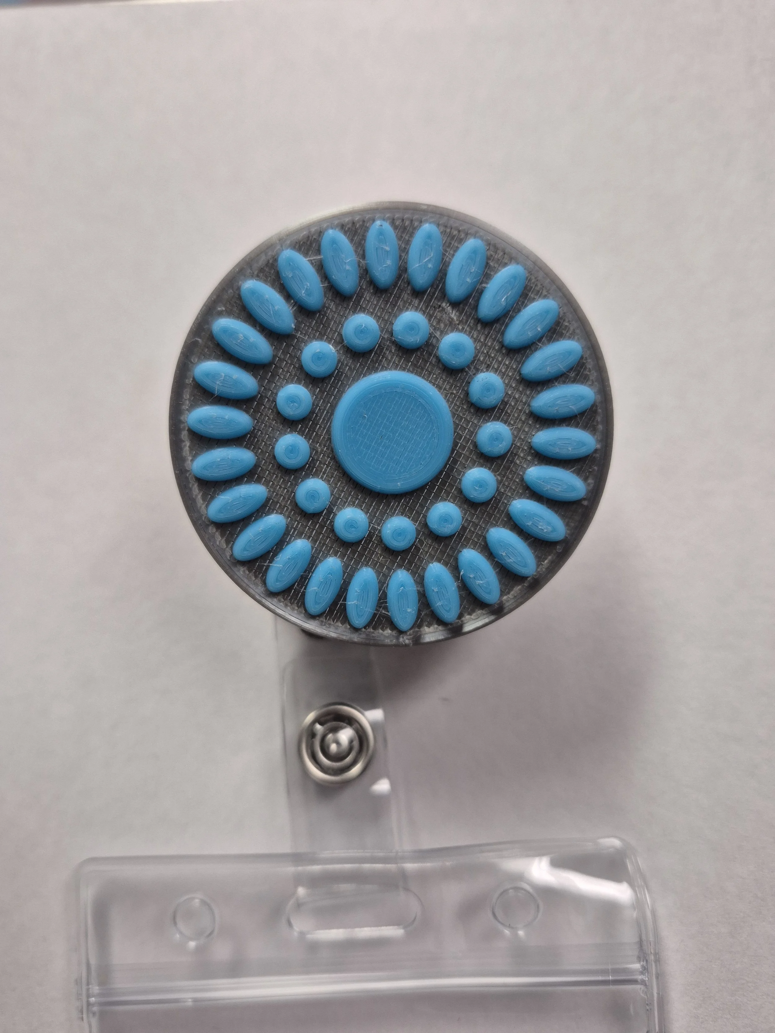Squash Blossom badge reel