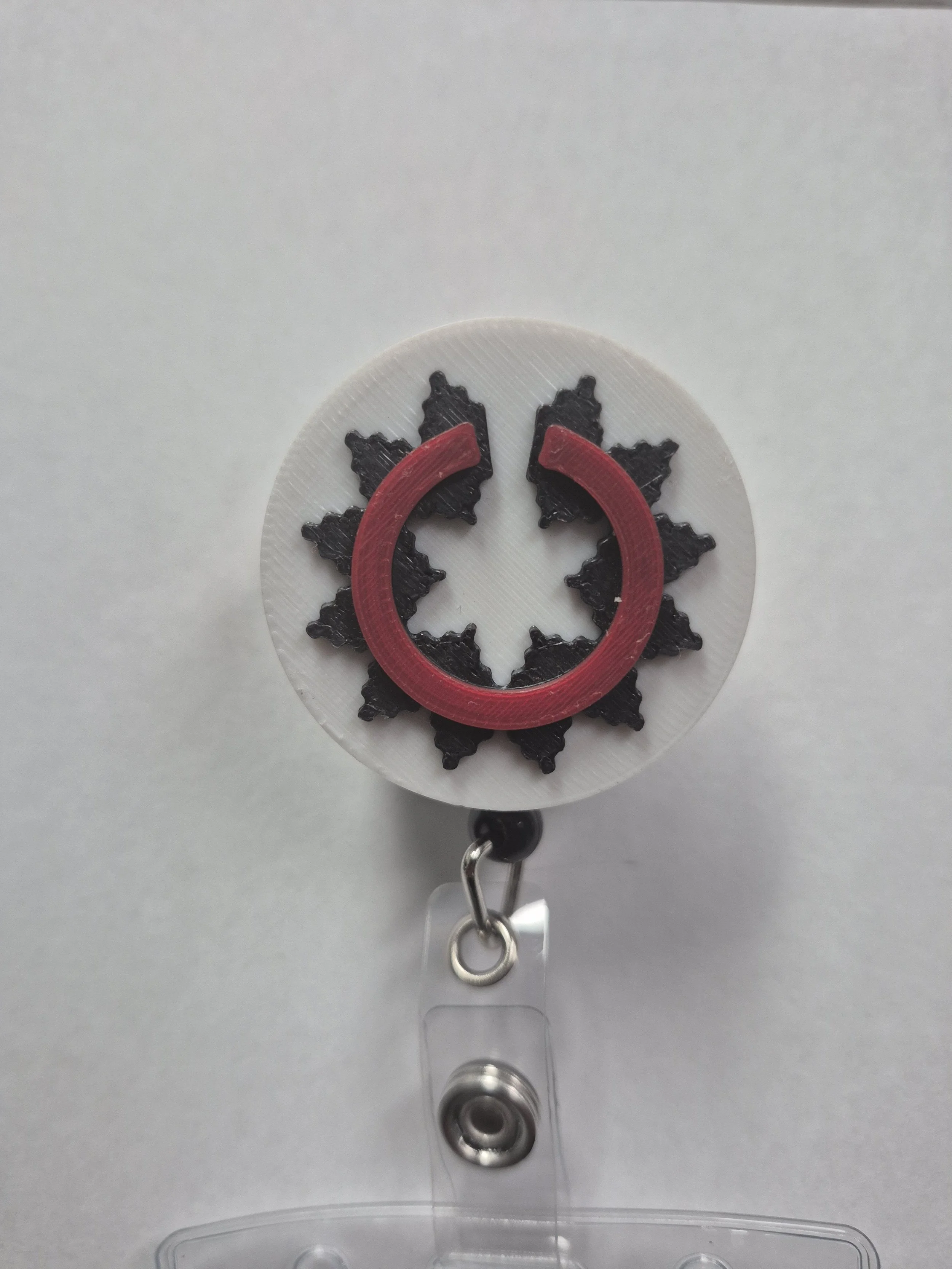 Navajo Basket badge reel