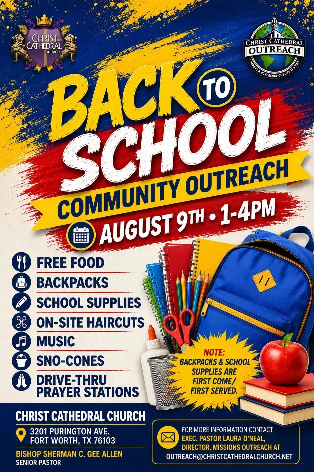 Back to School Community Outreach