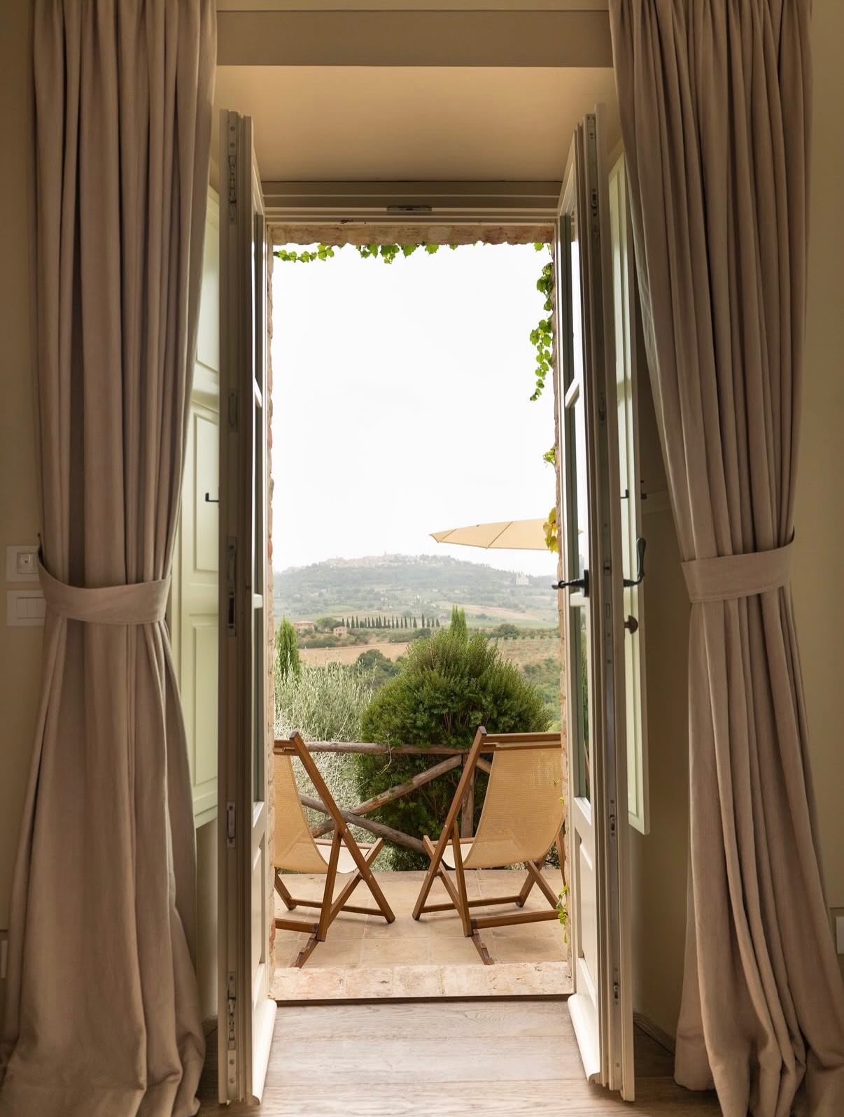 I&rsquo;m not sure when I&rsquo;ll get back to Italy, but when I do @lupaia will definitely be included on the itinerary. Just imagine a slow morning here - mist lifting off the hills, church bells in the distance, while enjoying an espresso on your 