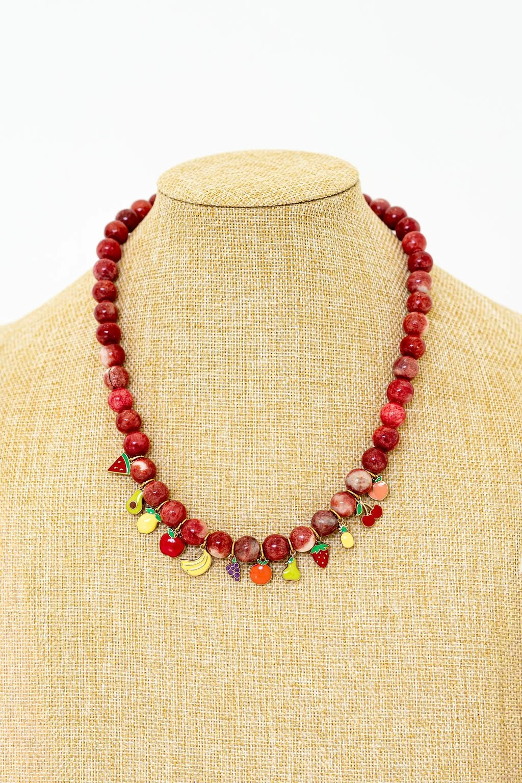 The Chessy Fruit Pendant Necklace