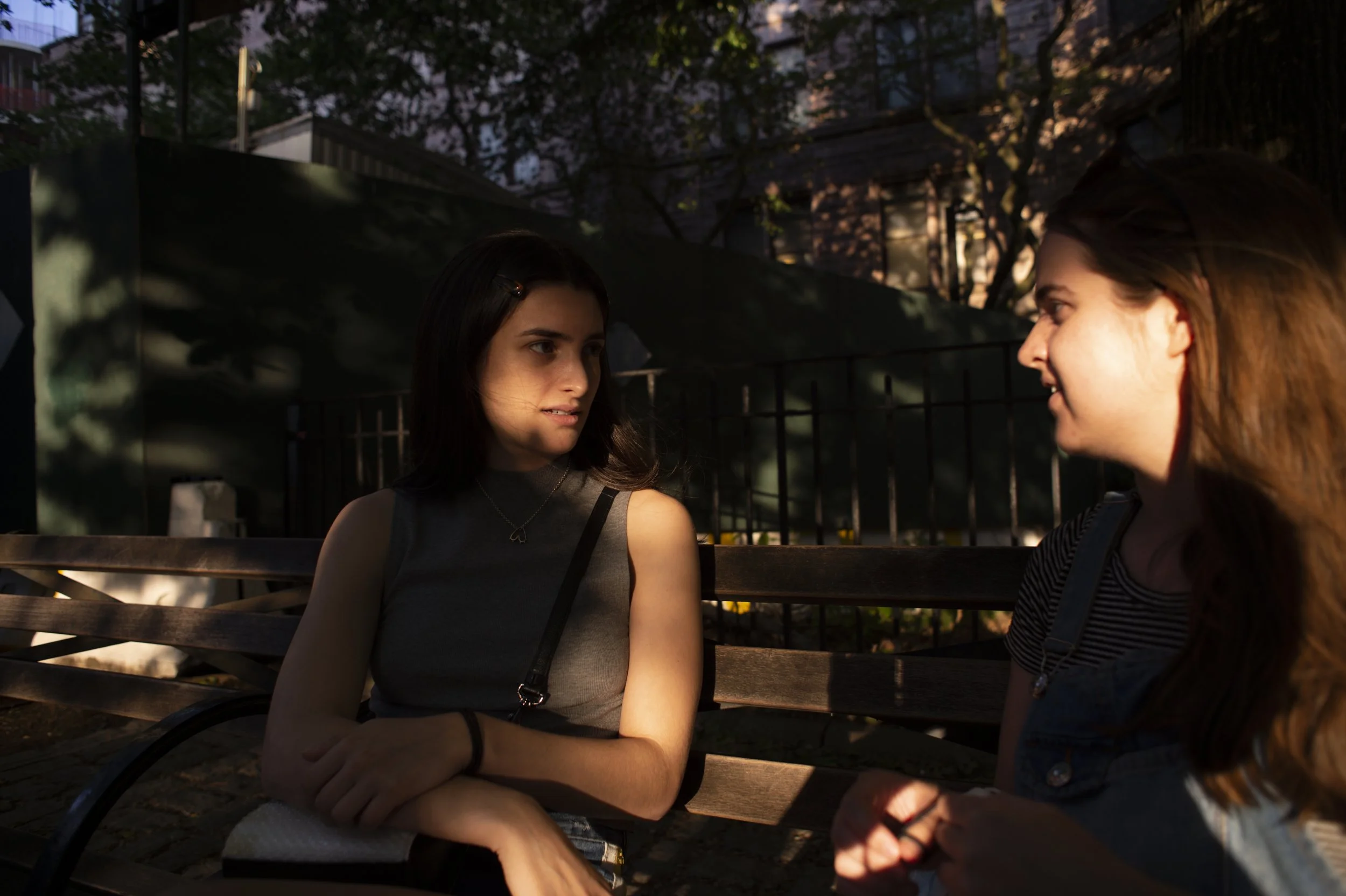 (Original title unknown) "Girl Talk" (2021). Medium: Digital Photography. Dimensions: Variable.