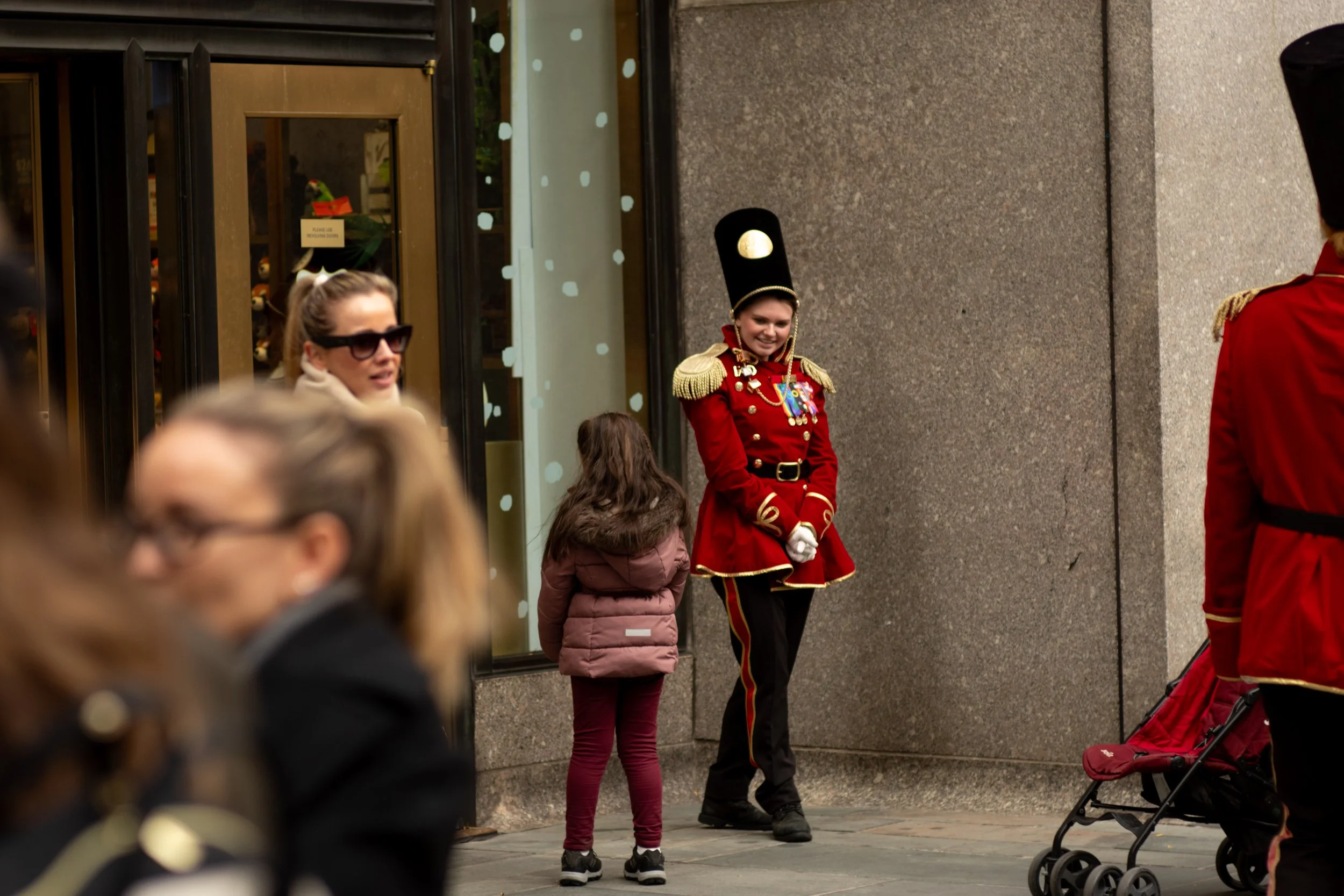 (Original title unknown) "The Guardswoman" (2025). Medium: Digital Photography. Dimensions: Variable.