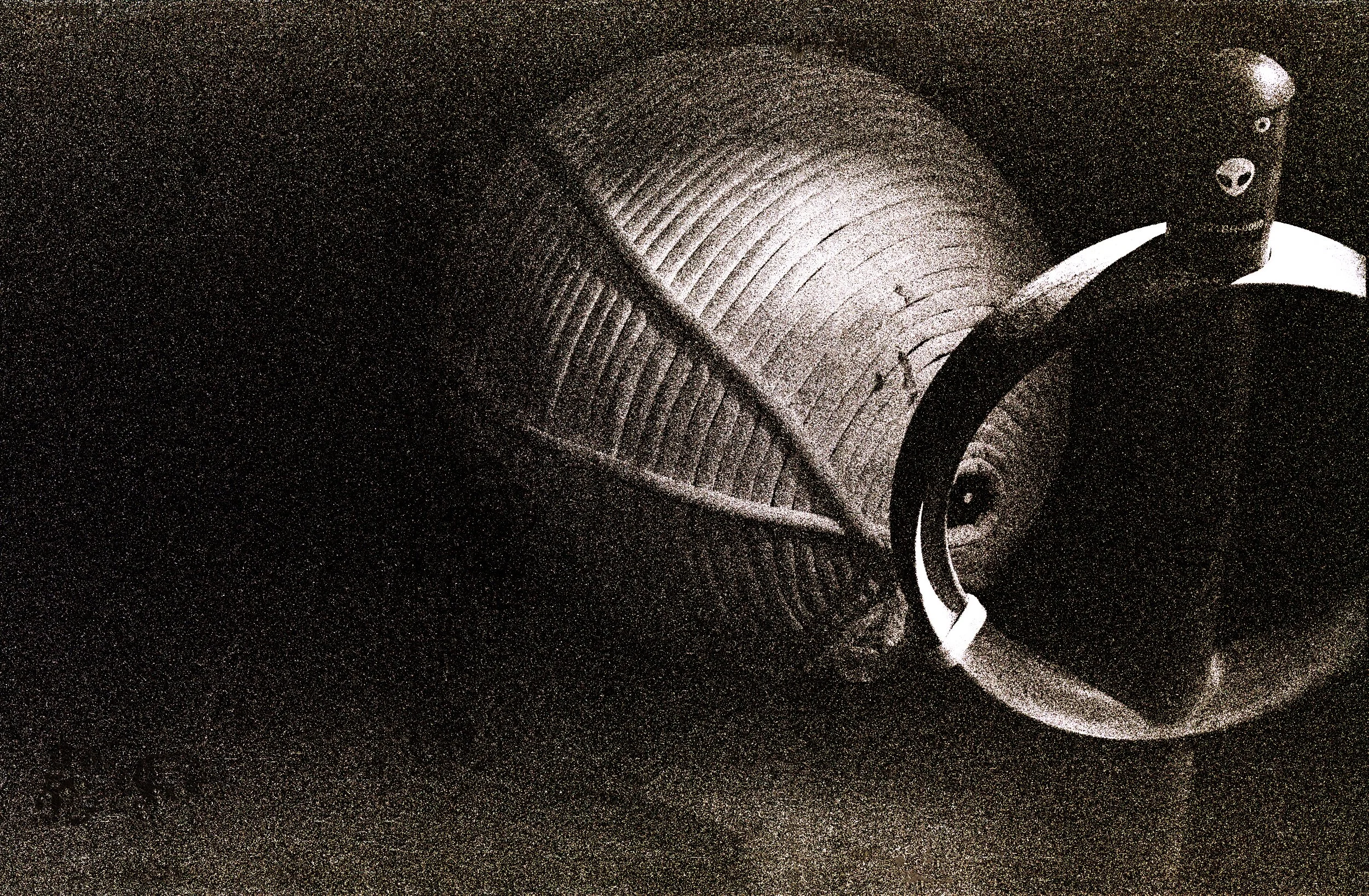 "Death Star" (2024). Medium: Film Photography Scanned and Digitally Processed. Dimensions: Variable.
